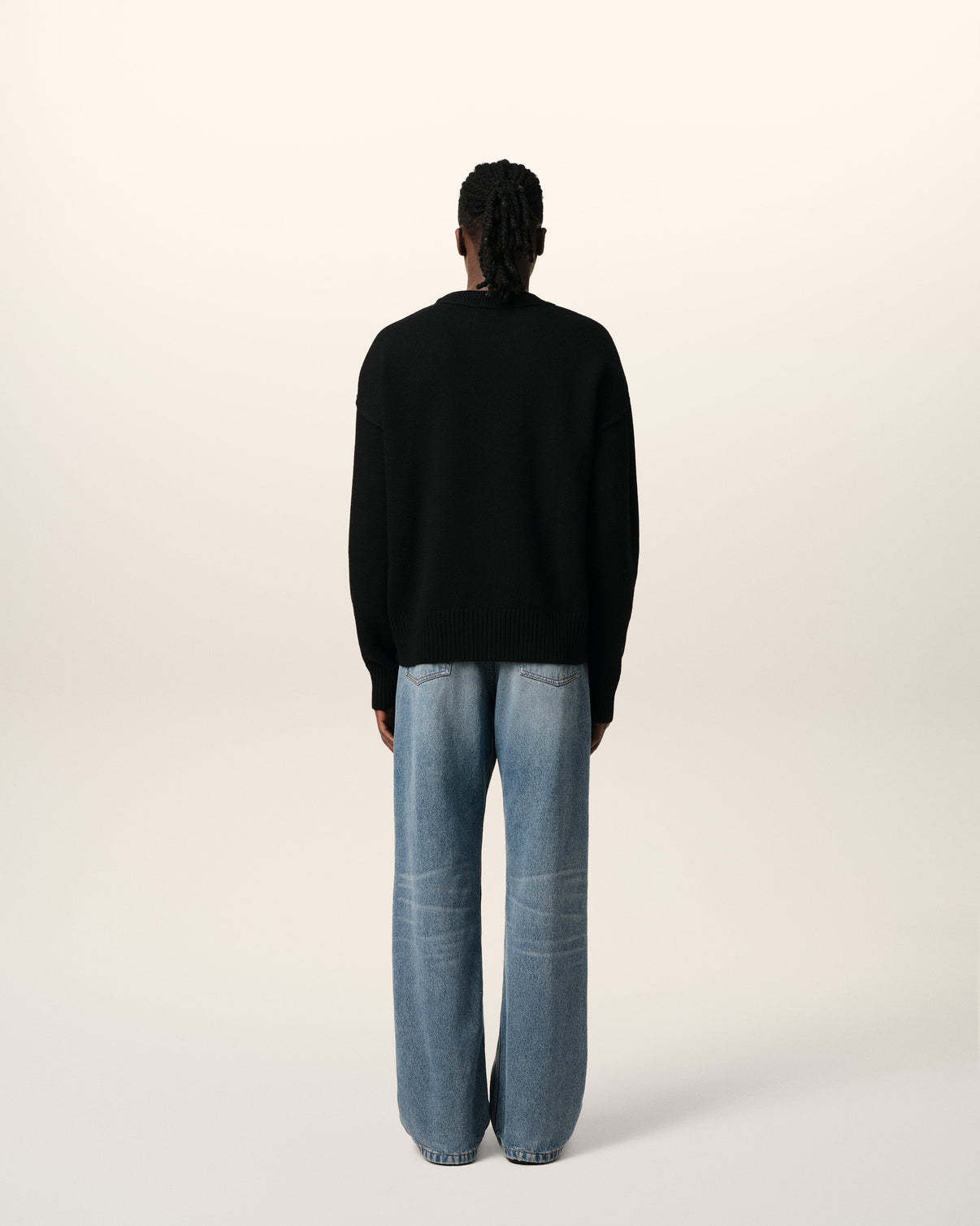 Black Wool Sweater
