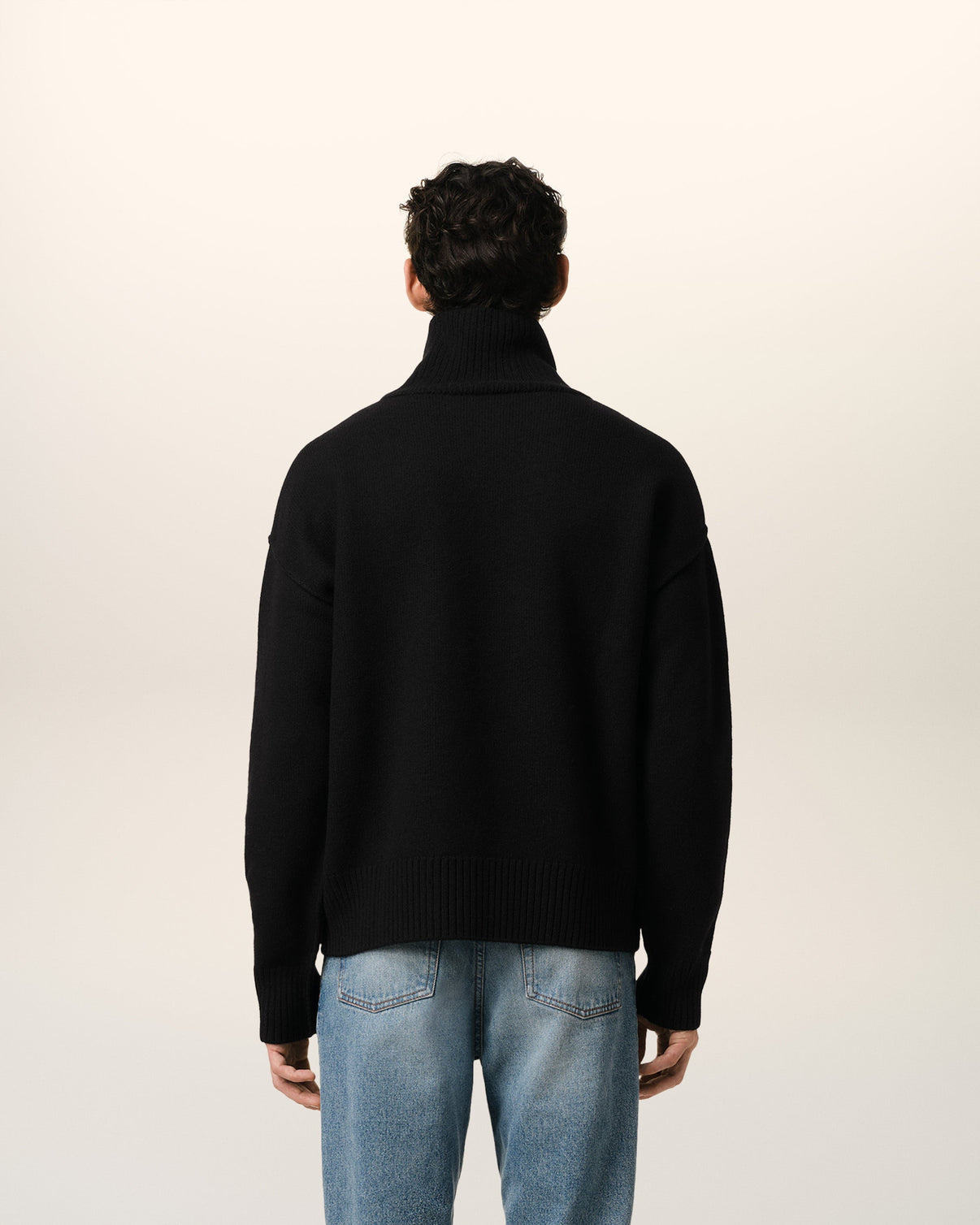 Black Wool Sweater