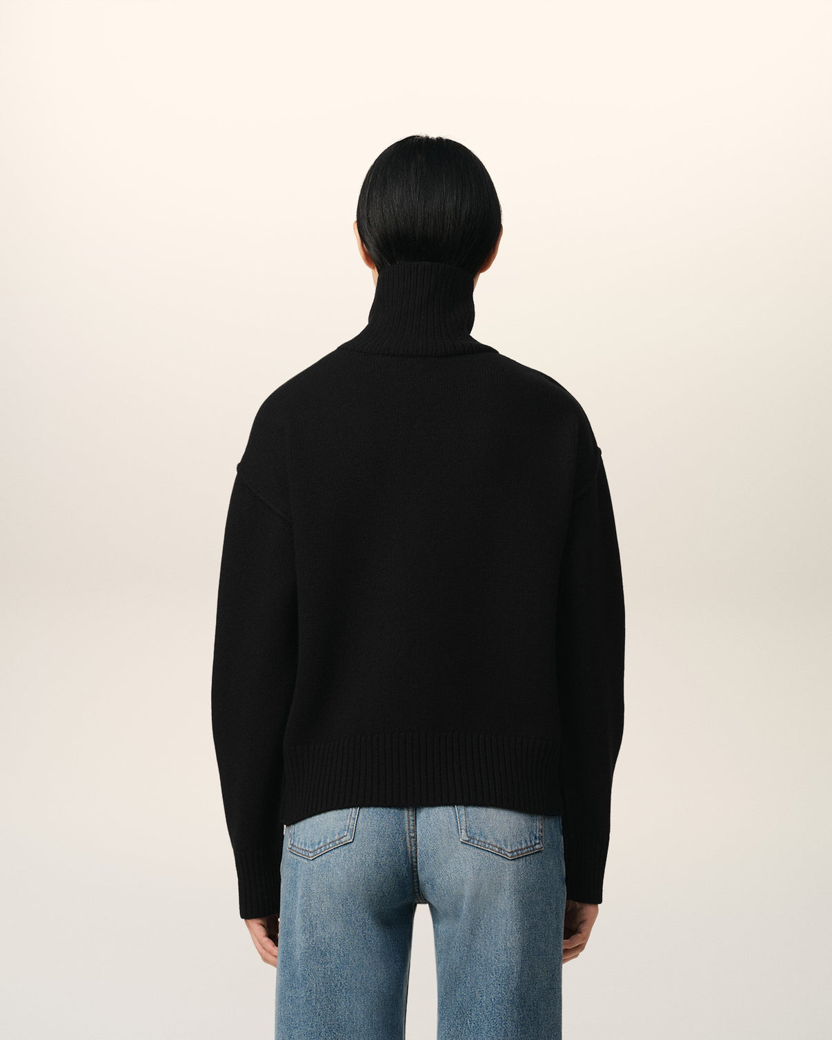 Black Wool Sweater
