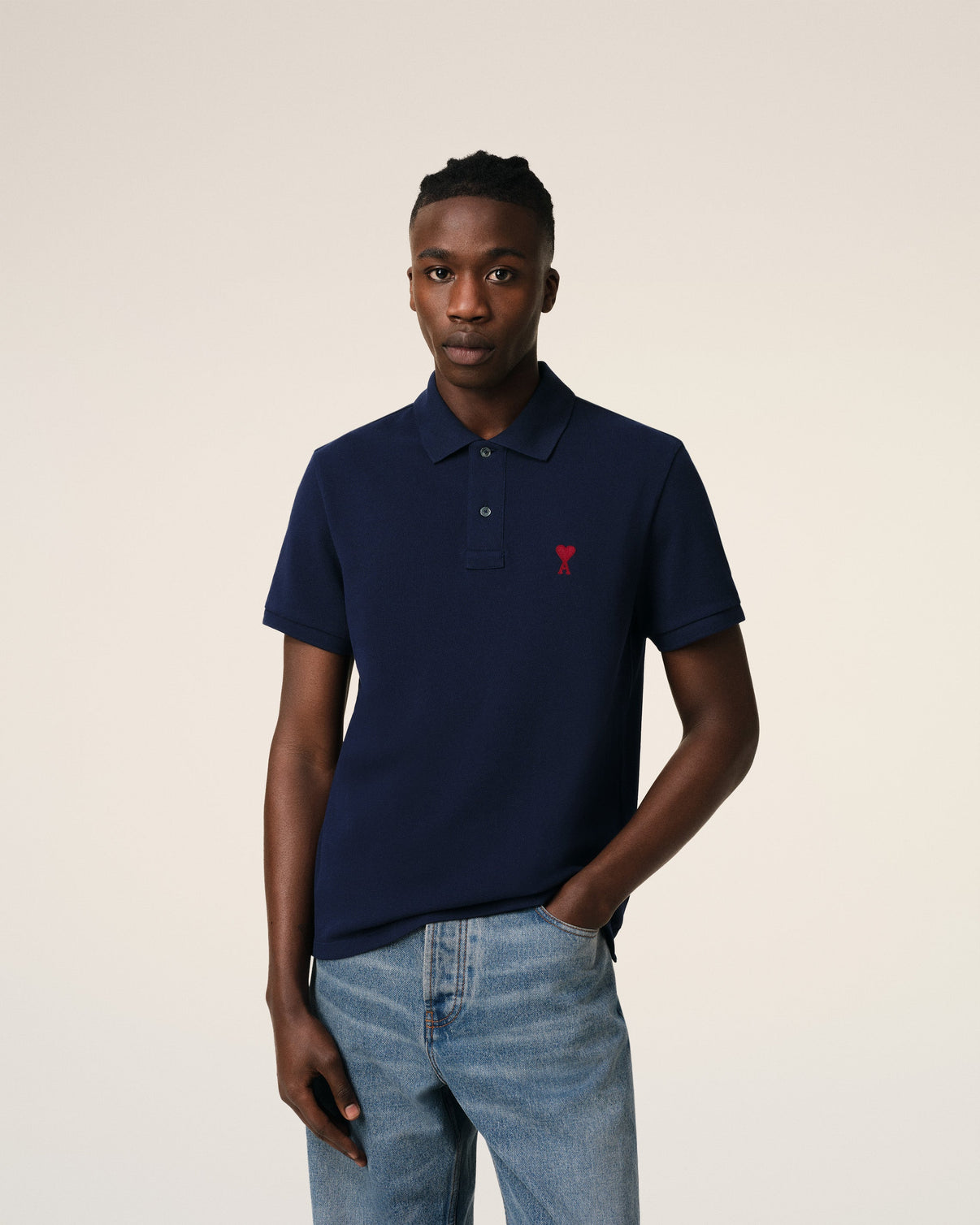 Bleu Organic Cotton Polo Shirt