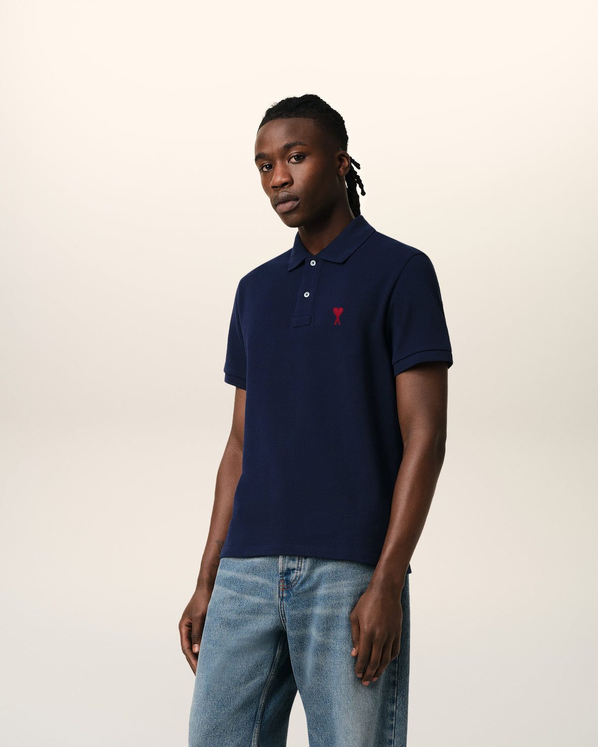 Bleu Organic Cotton Polo Shirt