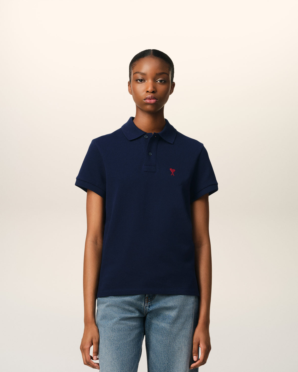 Bleu Organic Cotton Polo Shirt