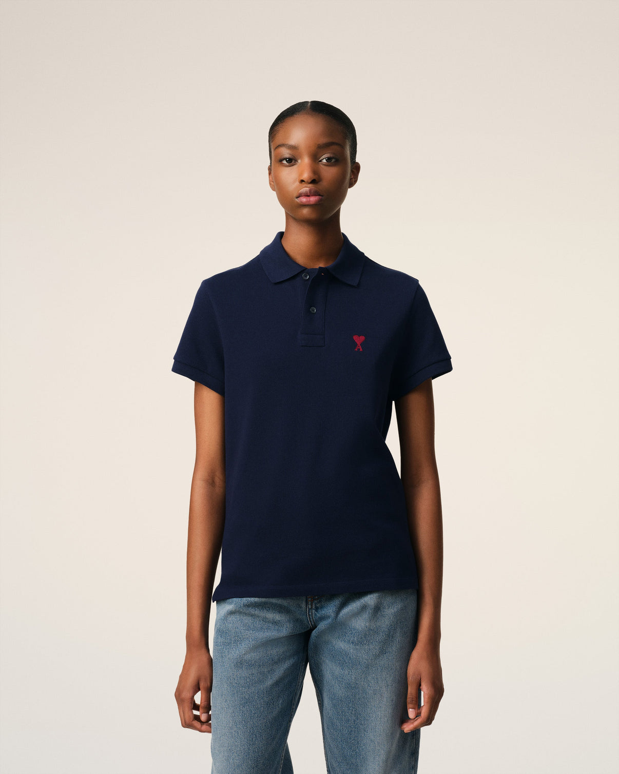 Bleu Organic Cotton Polo Shirt