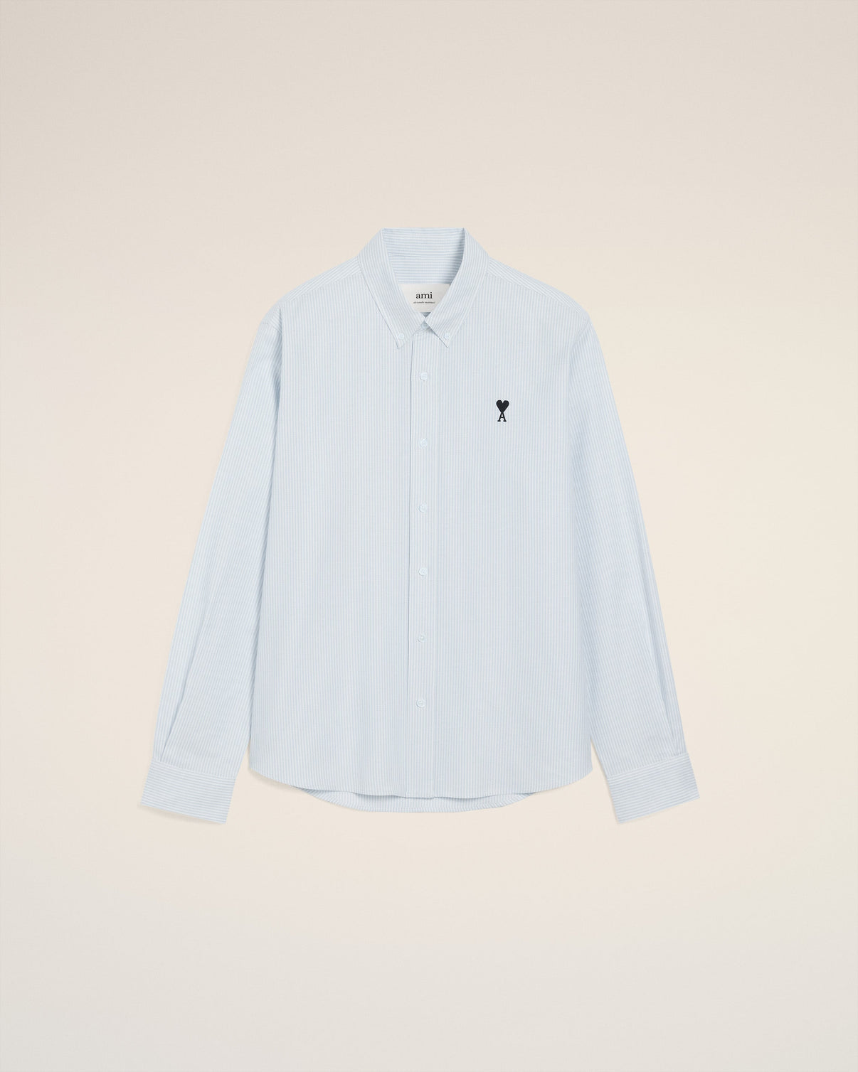 Blue Cotton Button Down Shirt