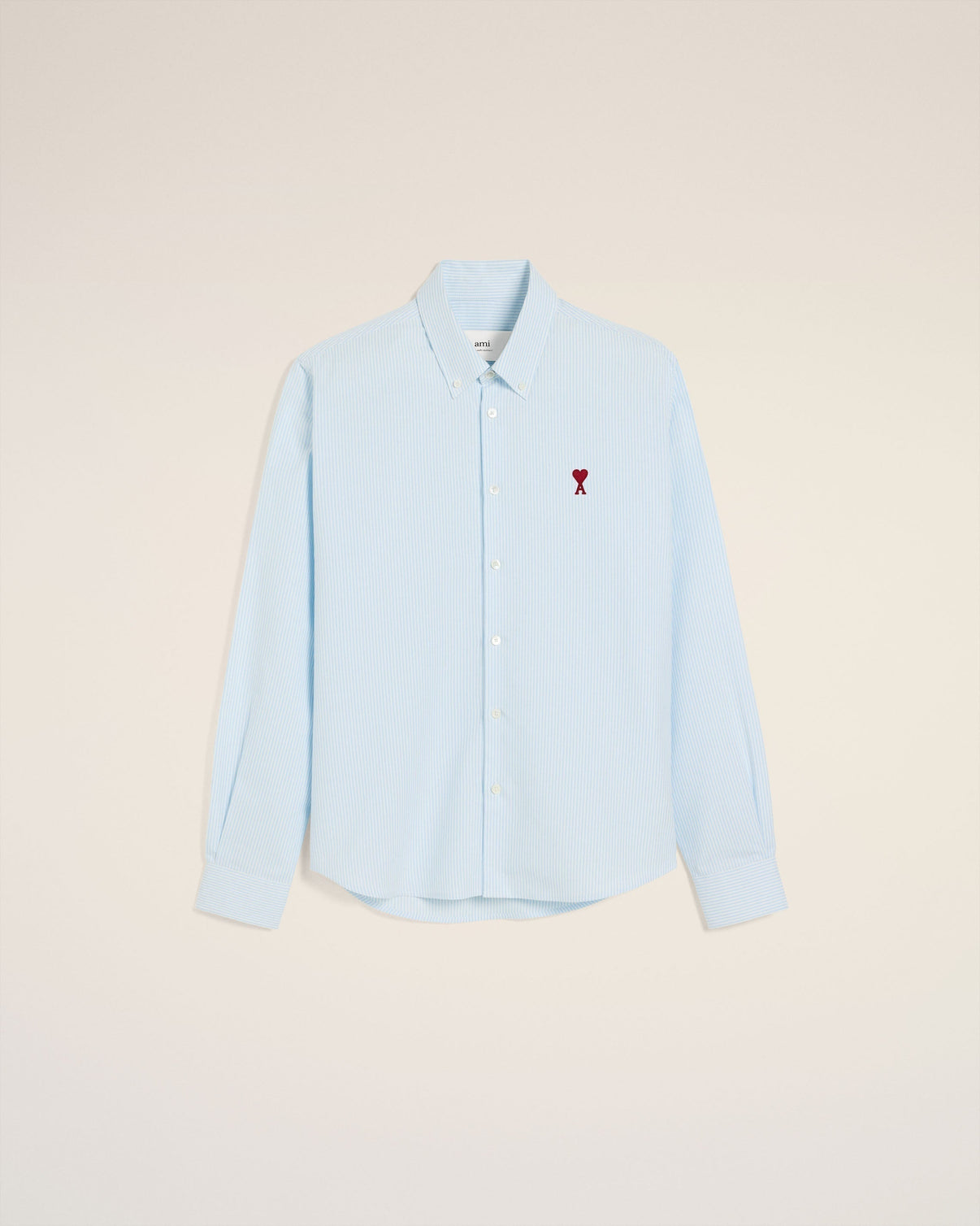 Blue Cotton Button Down Shirt