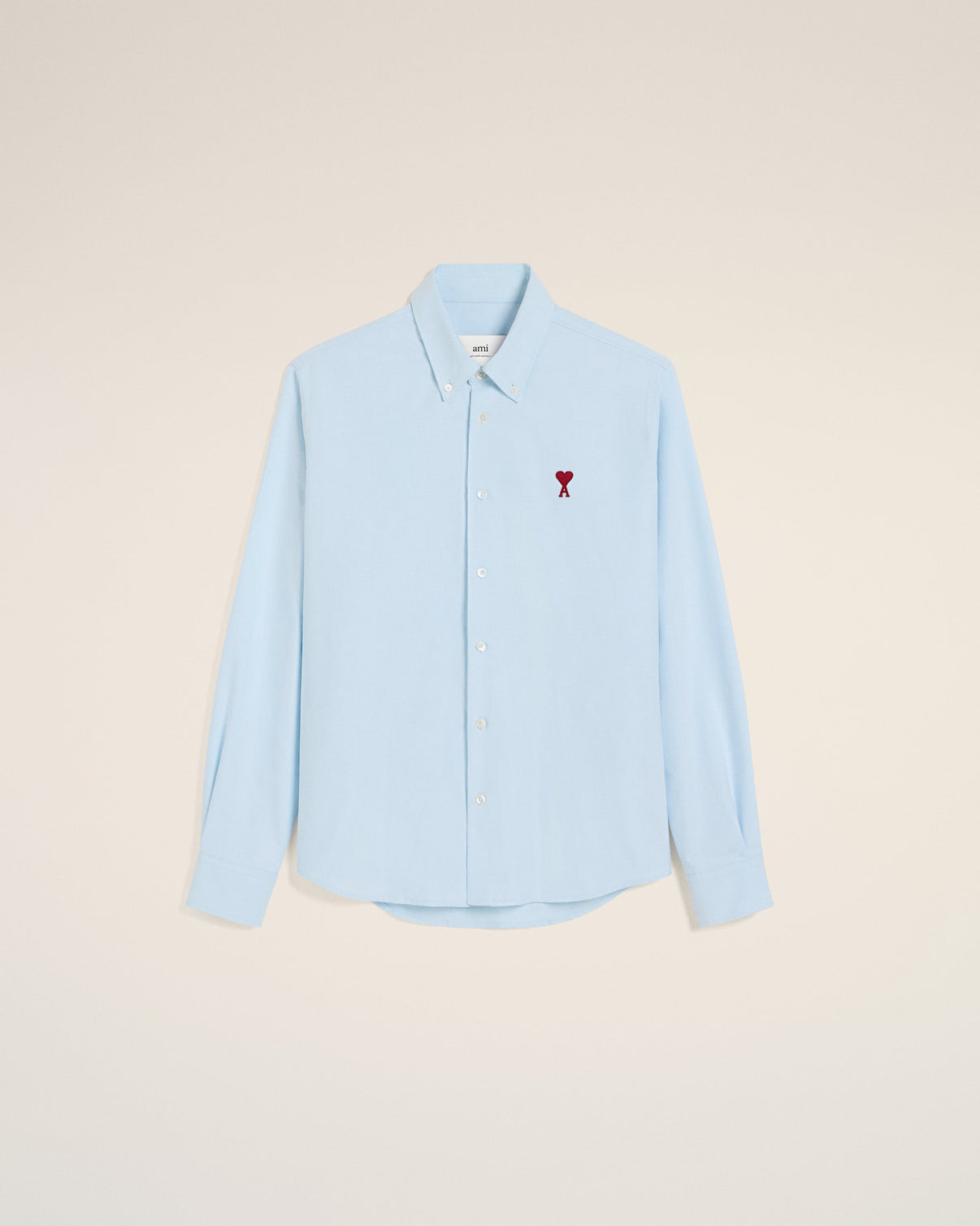 Blue Cotton Button Down Shirt