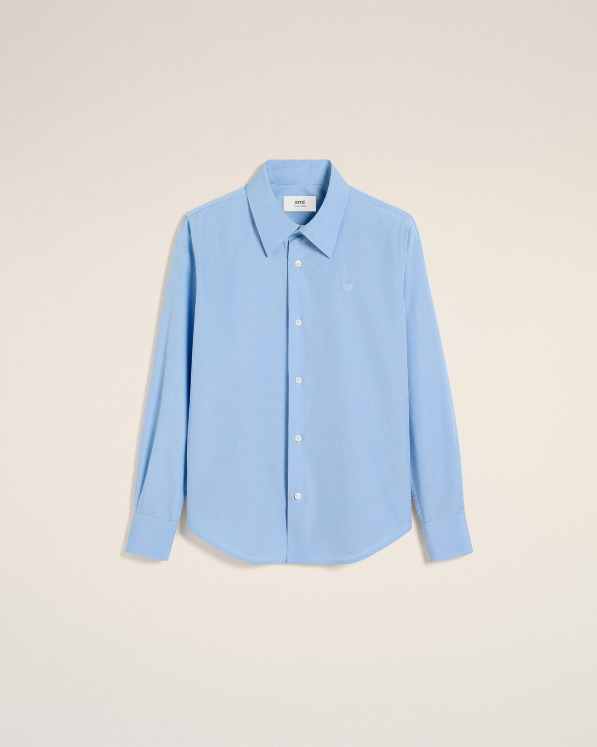 Blue Cotton Classic Shirt