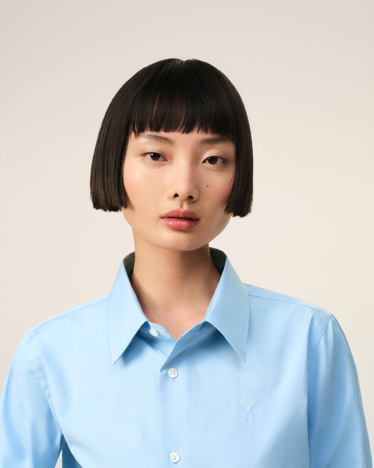 Blue Cotton Classic Shirt