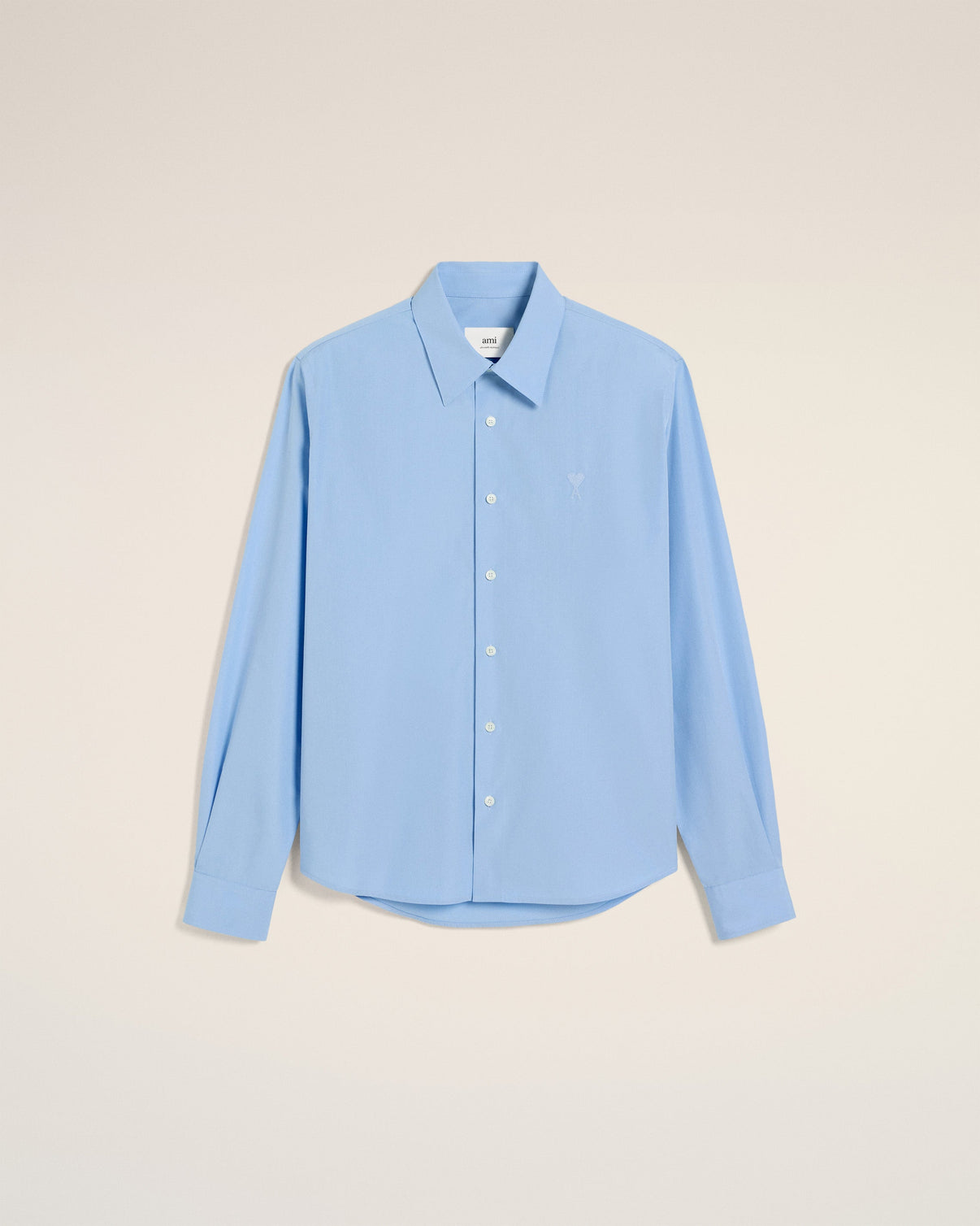 Blue Cotton Classic Shirt