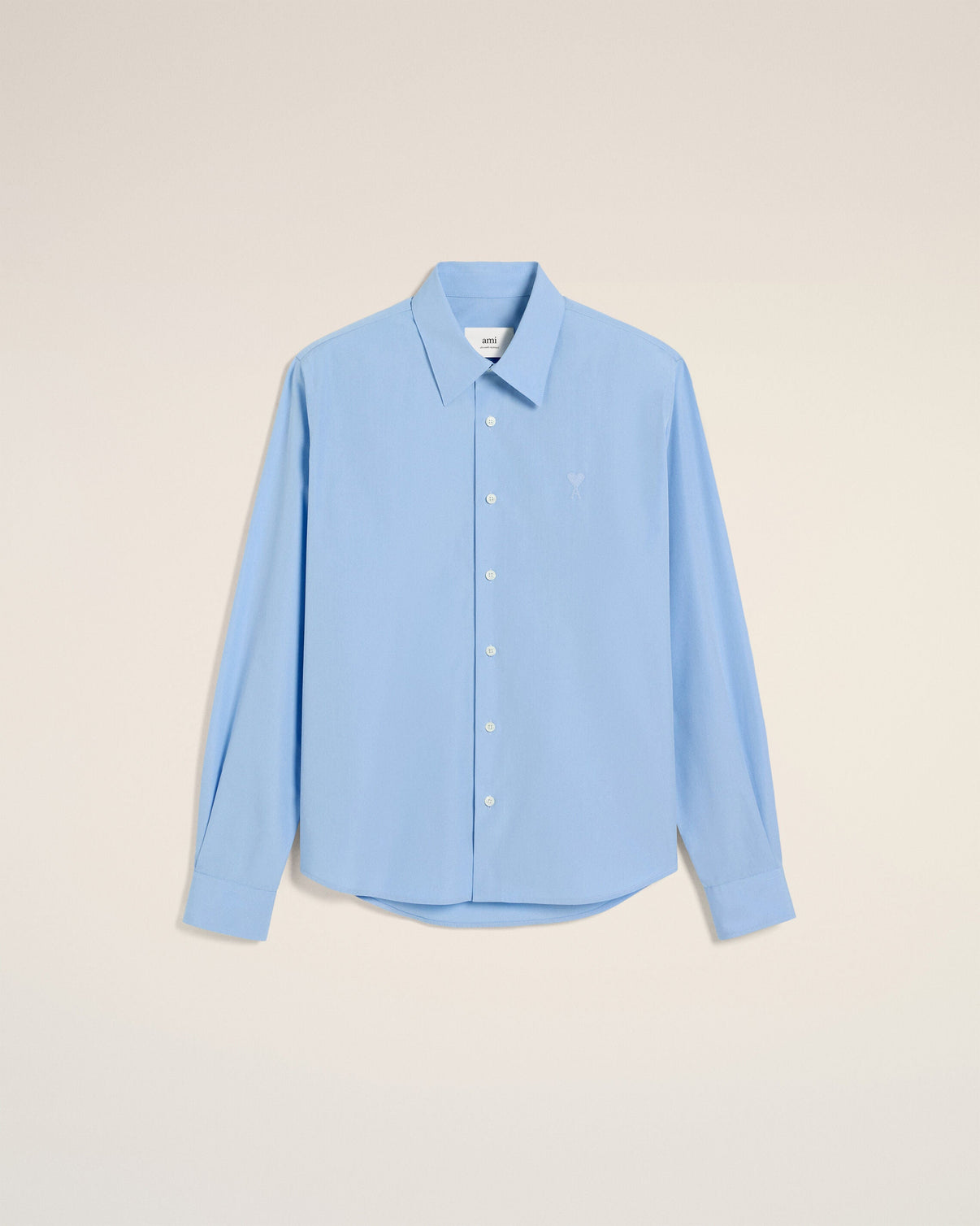 Blue Cotton Classic Shirt