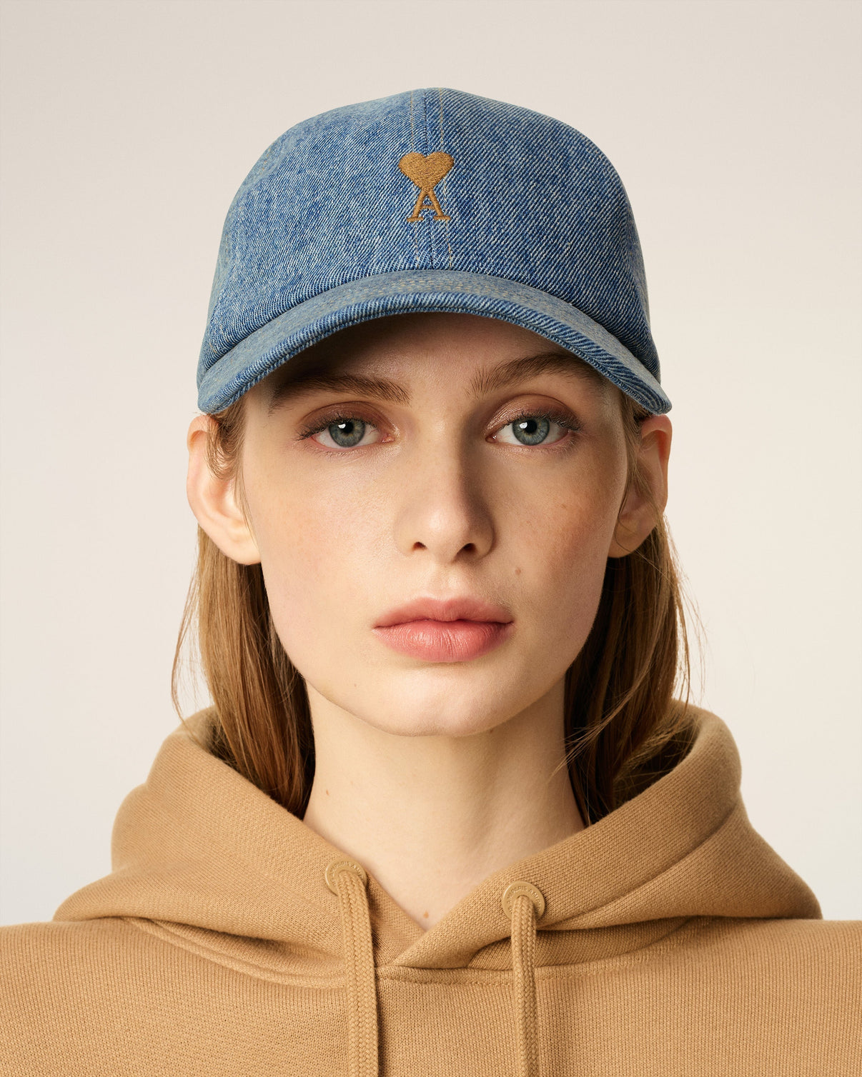 Blue Cotton Embroidery Cap