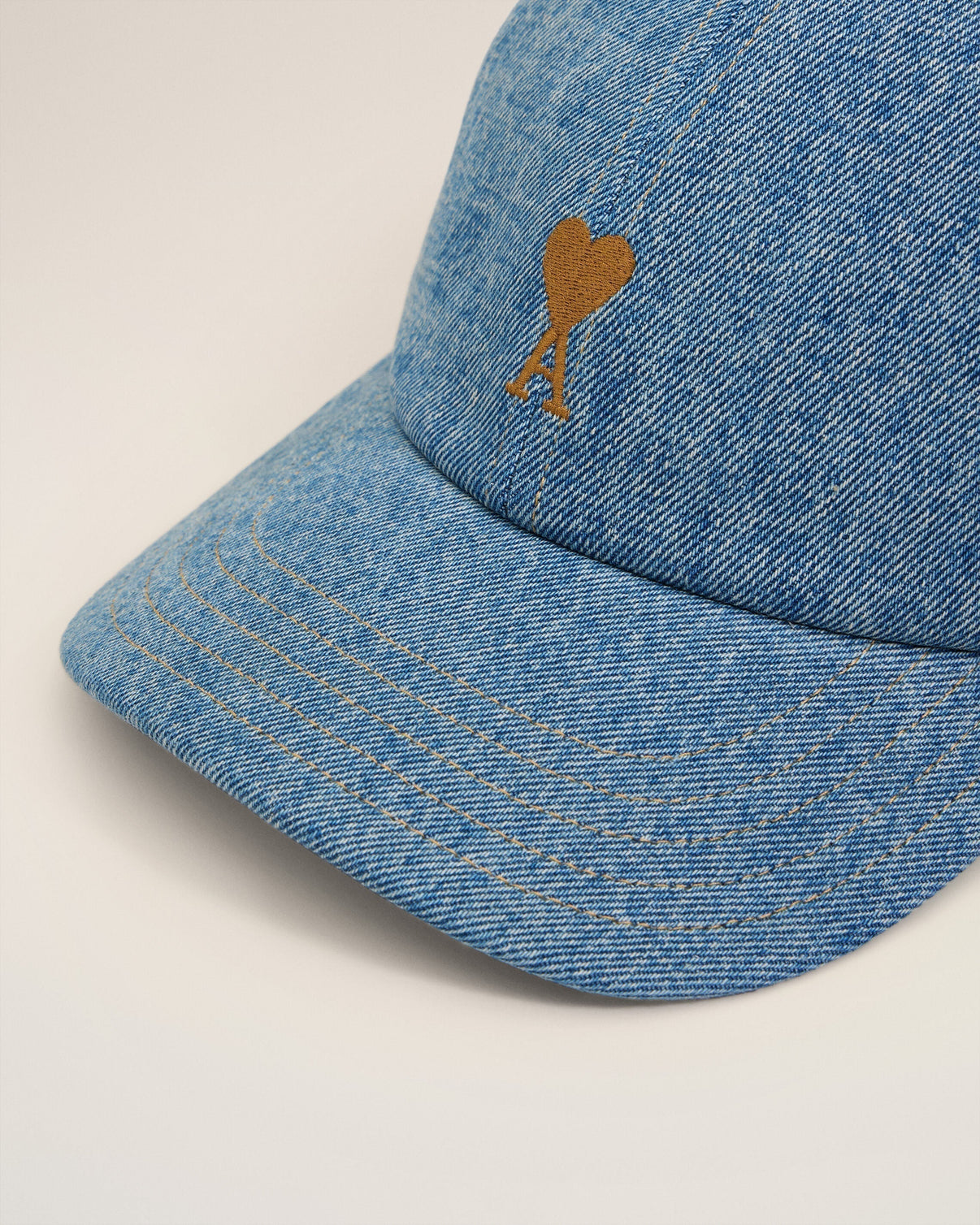 Blue Cotton Embroidery Cap