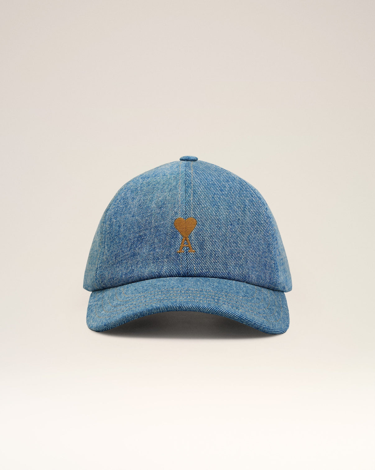 Blue Cotton Embroidery Cap