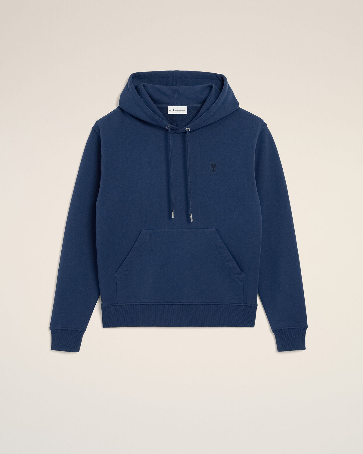 Blue Cotton Hoodie