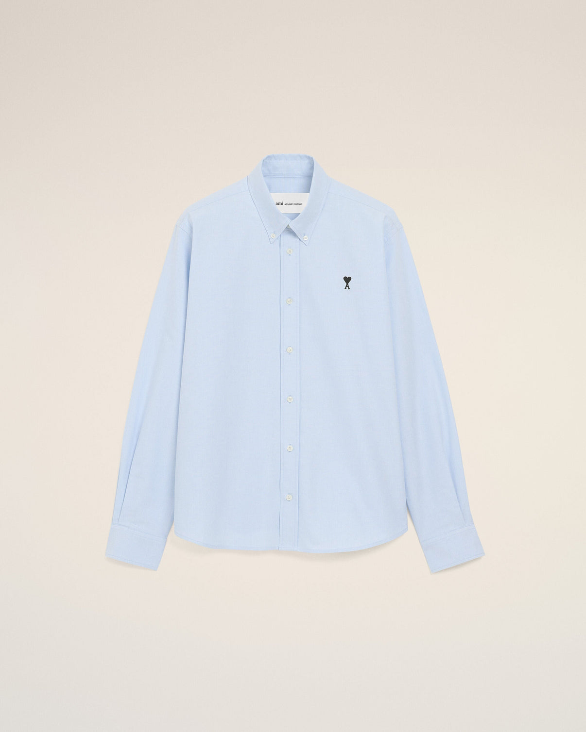 Blue Cotton Oxford Shirt
