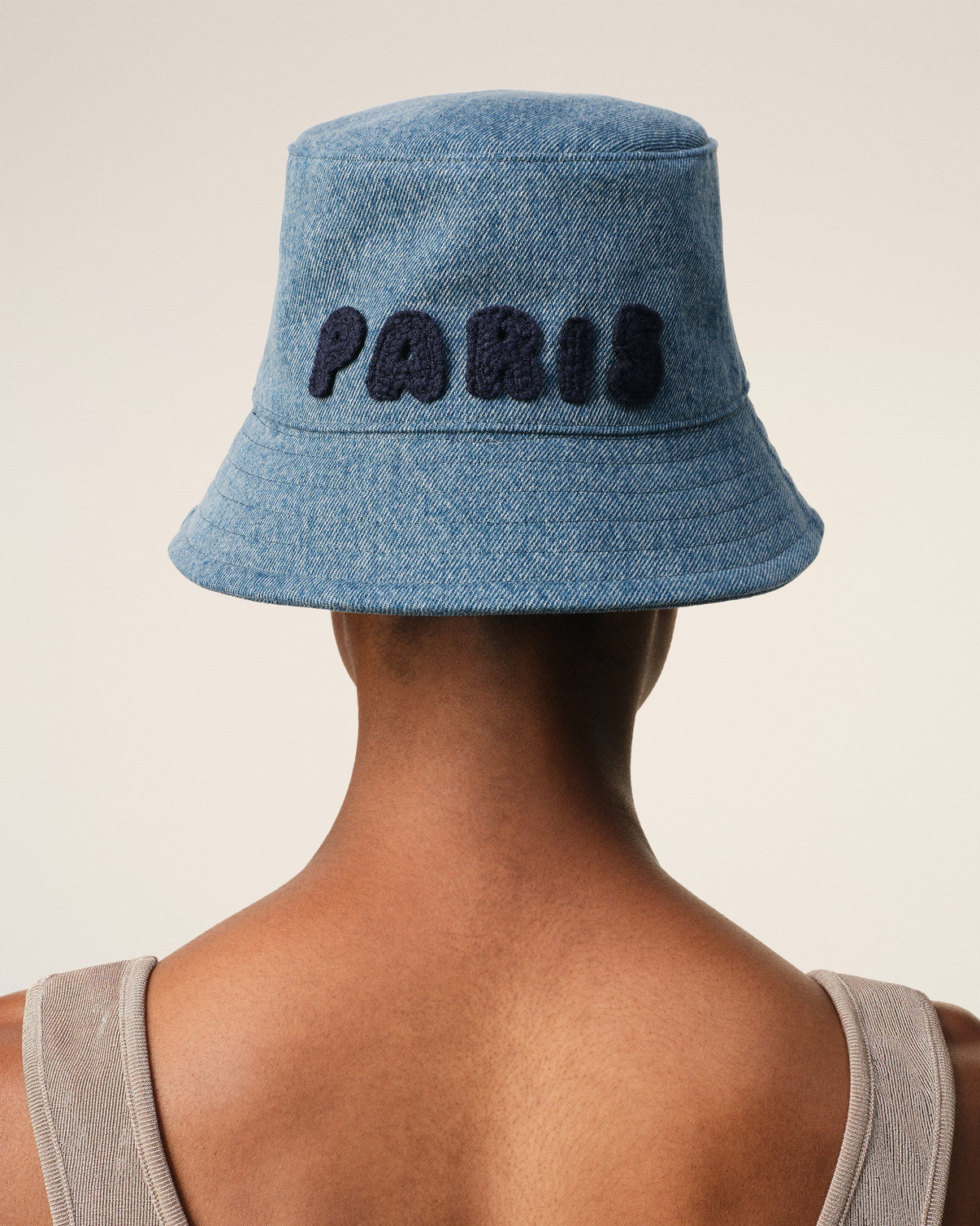 Blue Cotton Patch Bucket Hat
