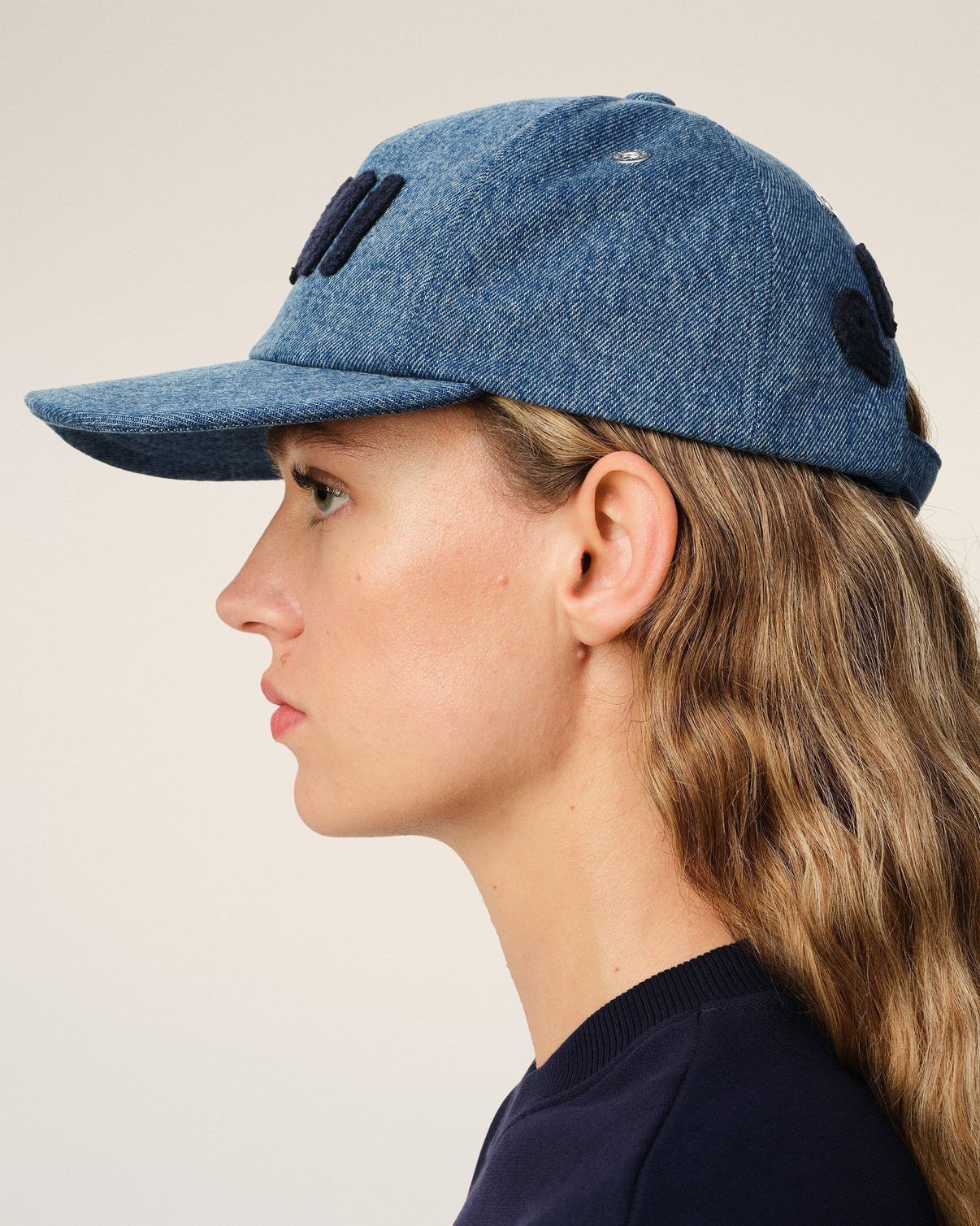 Blue Cotton Patch Trucker Cap