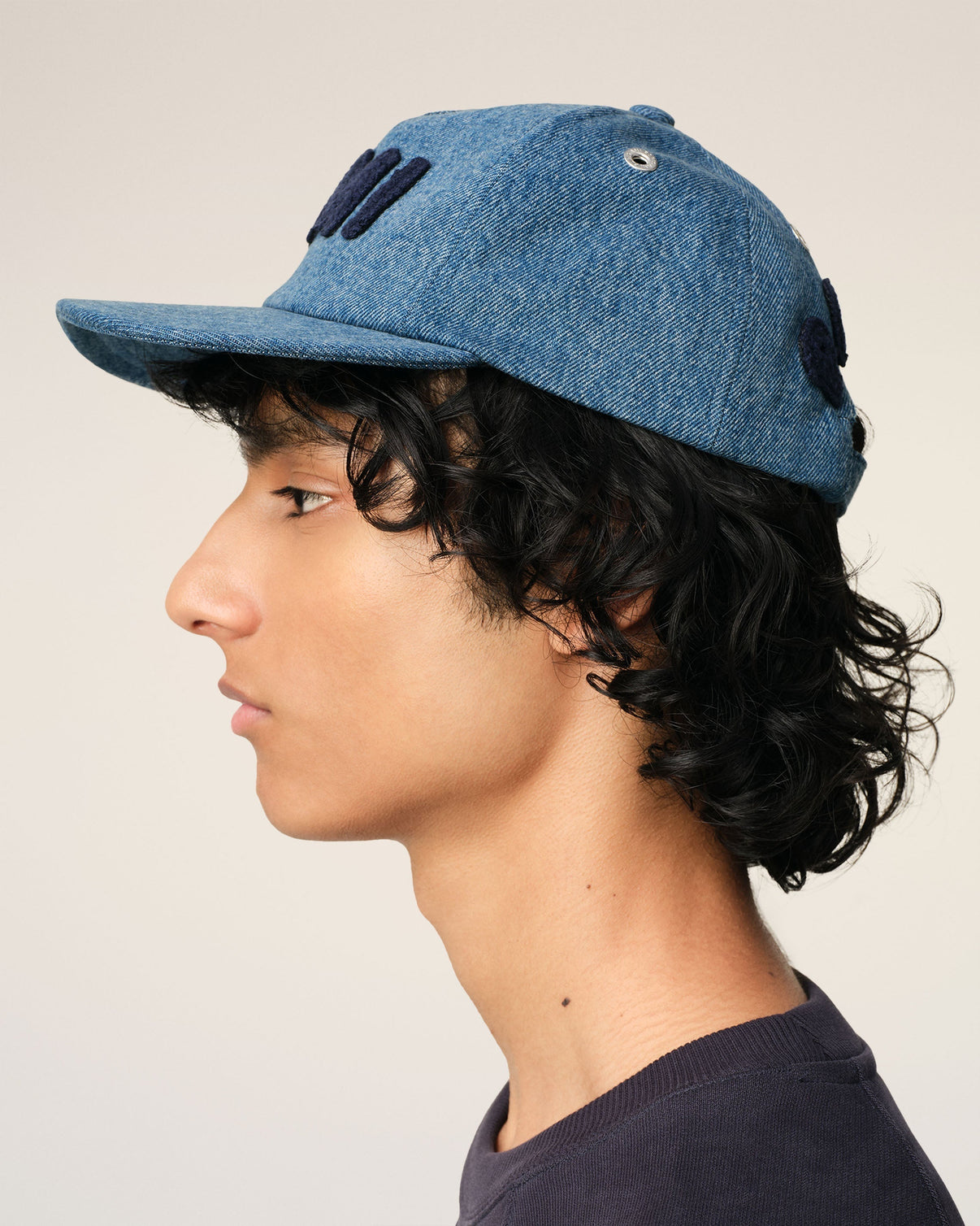 Blue Cotton Patch Trucker Cap