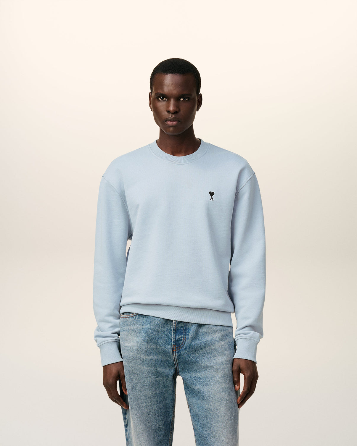 Blue Cotton Sweatshirt