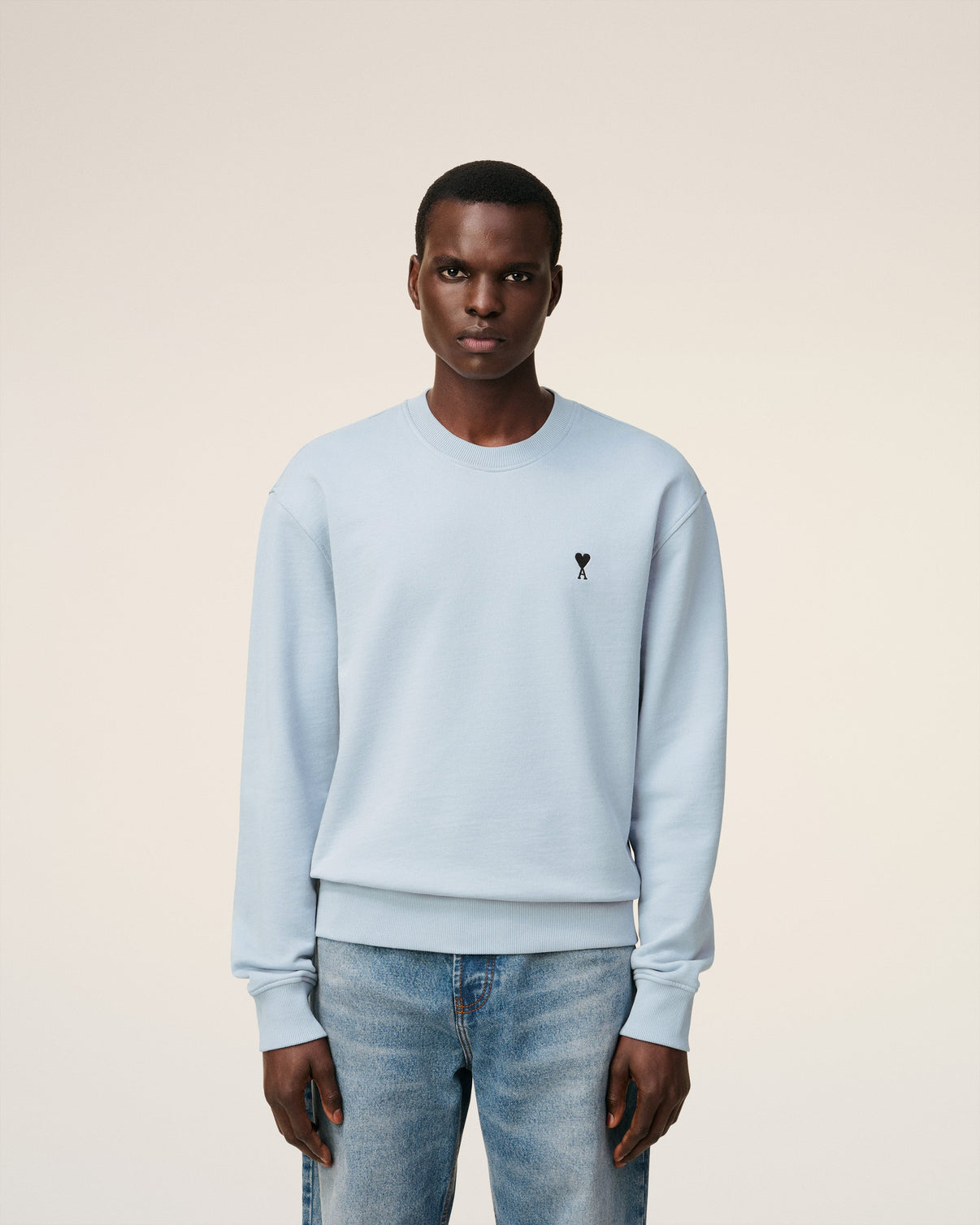 Blue Cotton Sweatshirt