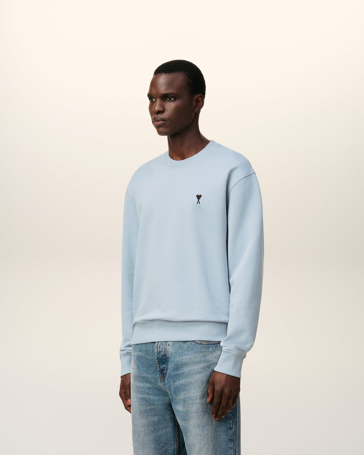 Blue Cotton Sweatshirt