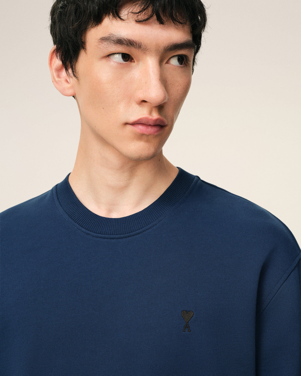 Blue Cotton Sweatshirt