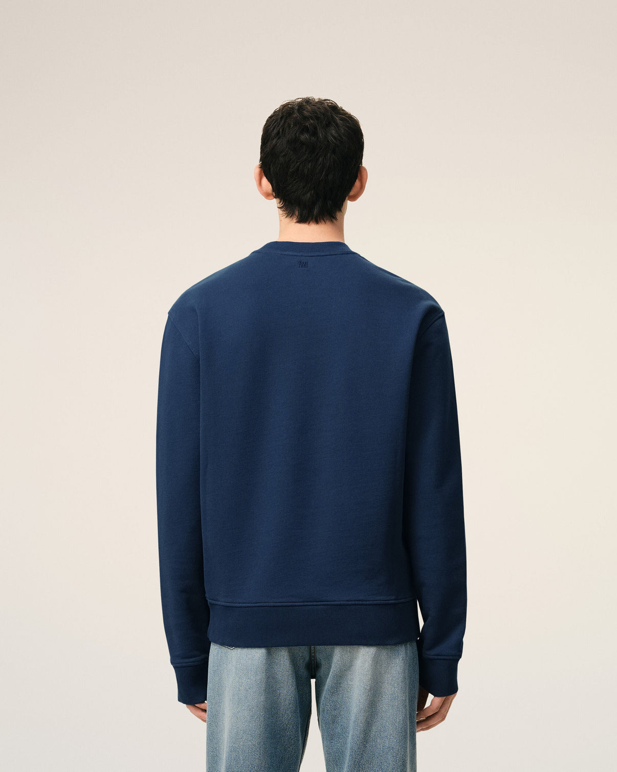Blue Cotton Sweatshirt