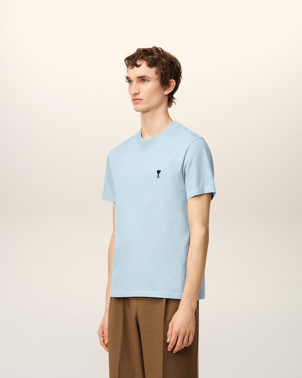 Blue Cotton T-shirt