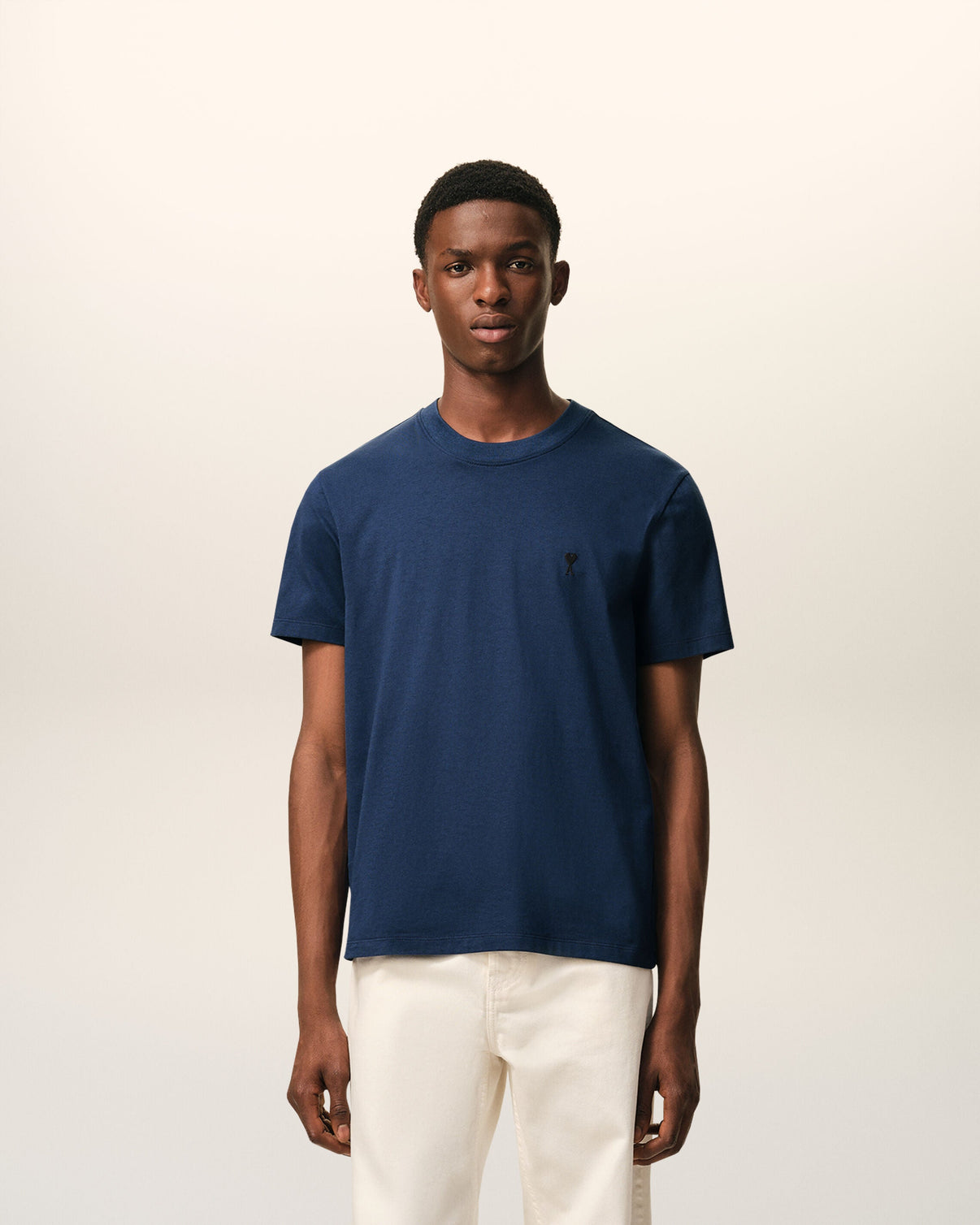 Blue Cotton T-shirt