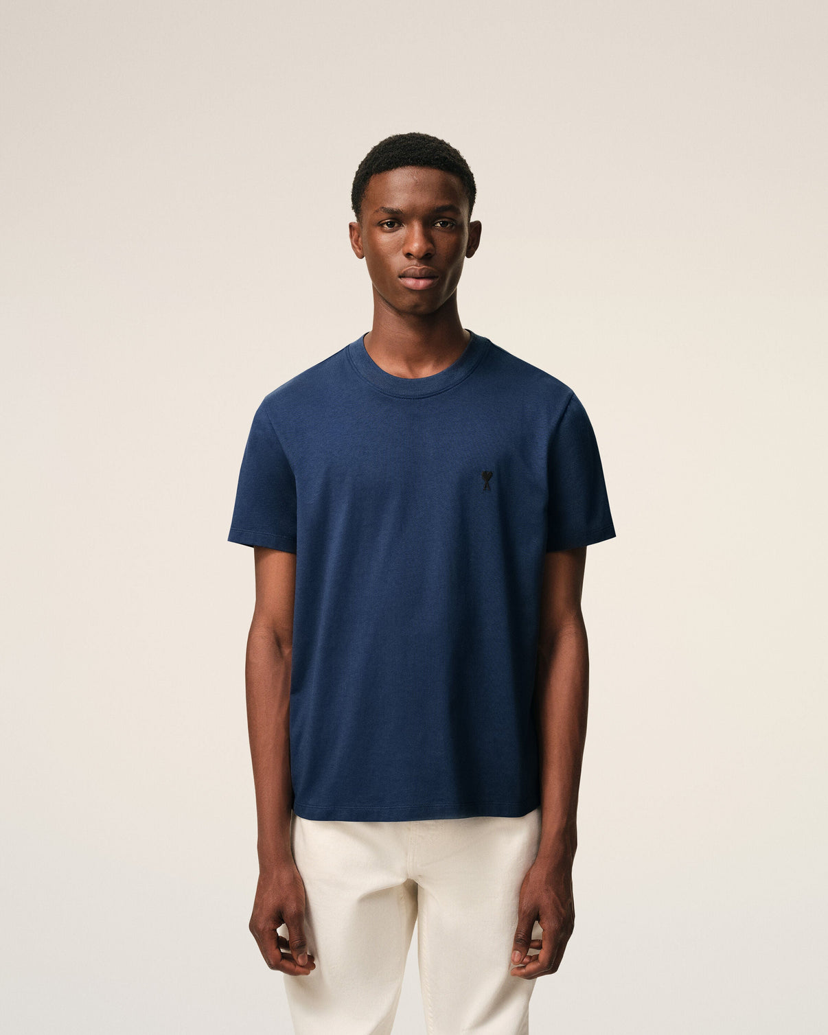 Blue Cotton T-shirt