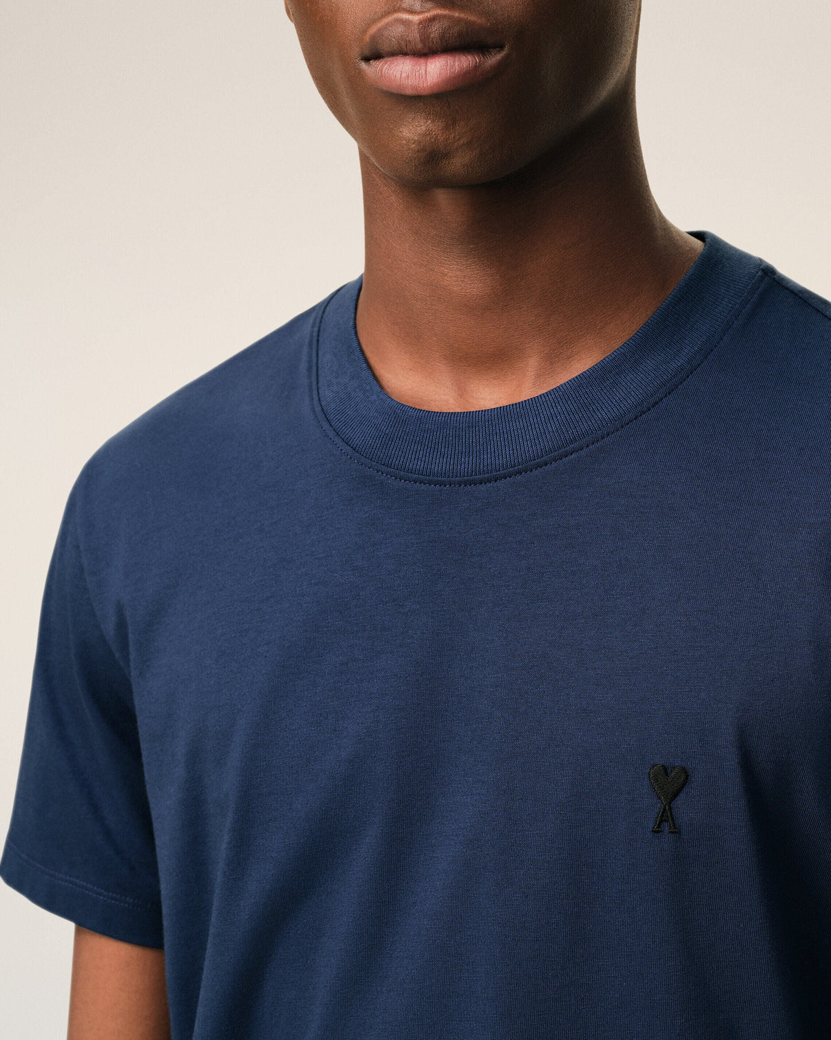 Blue Cotton T-shirt