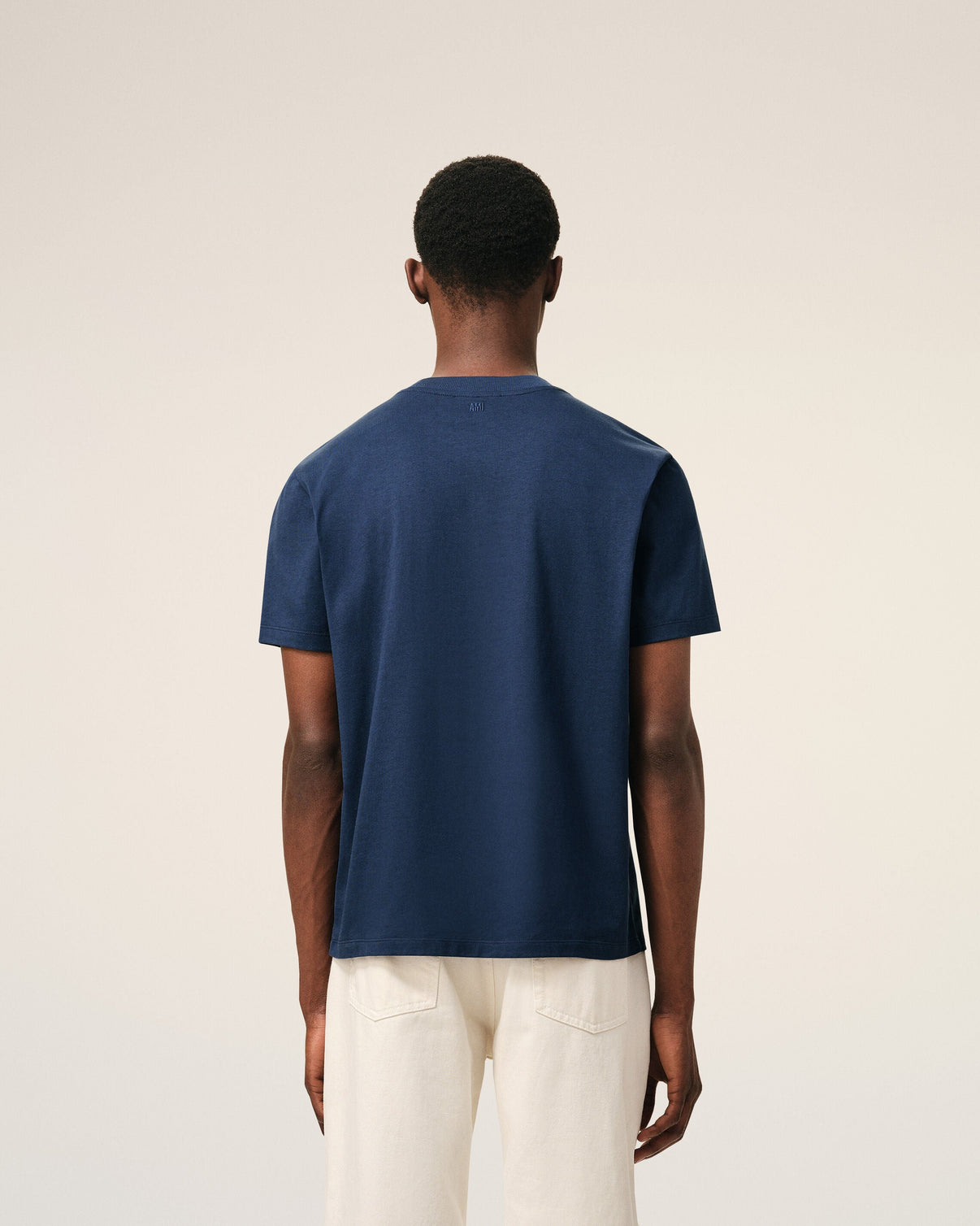 Blue Cotton T-shirt