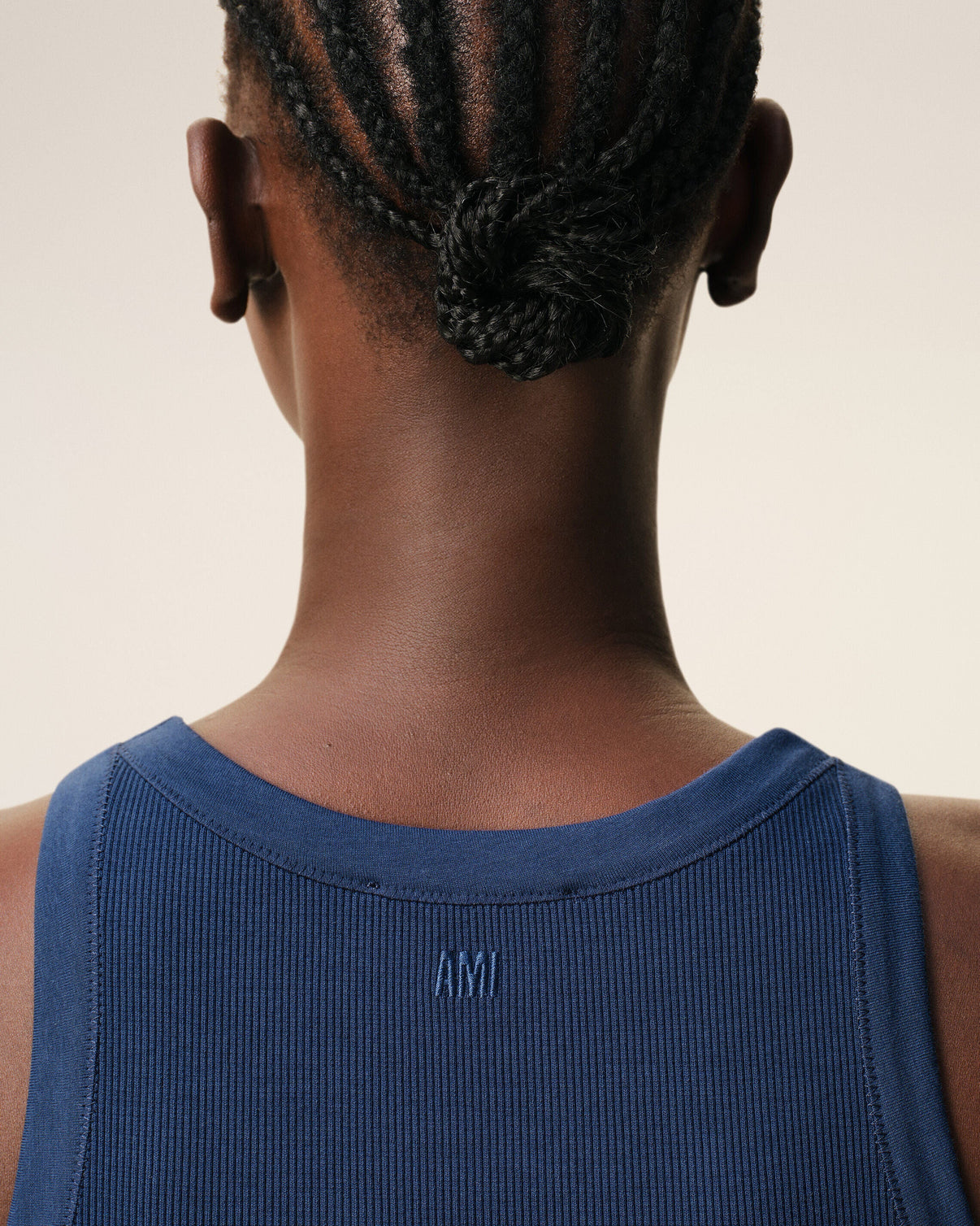 Blue Cotton Tanktop