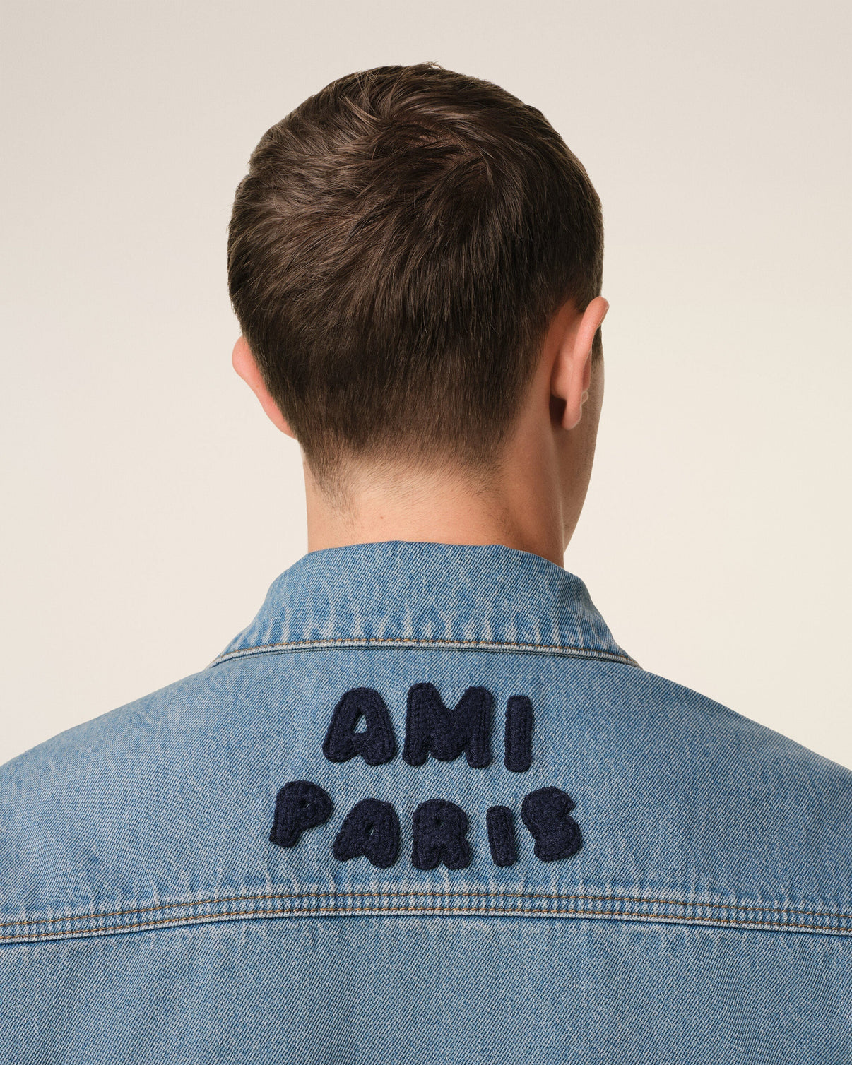 Blue Cotton Trucker Jacket