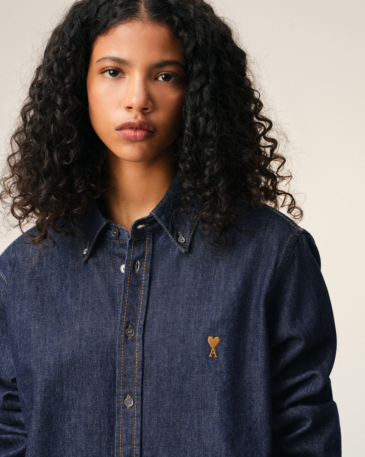 Blue Denim Cotton Shirt