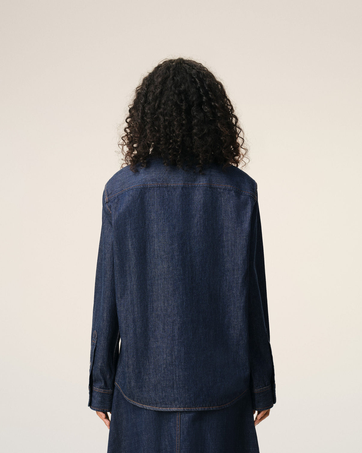 Blue Denim Cotton Shirt