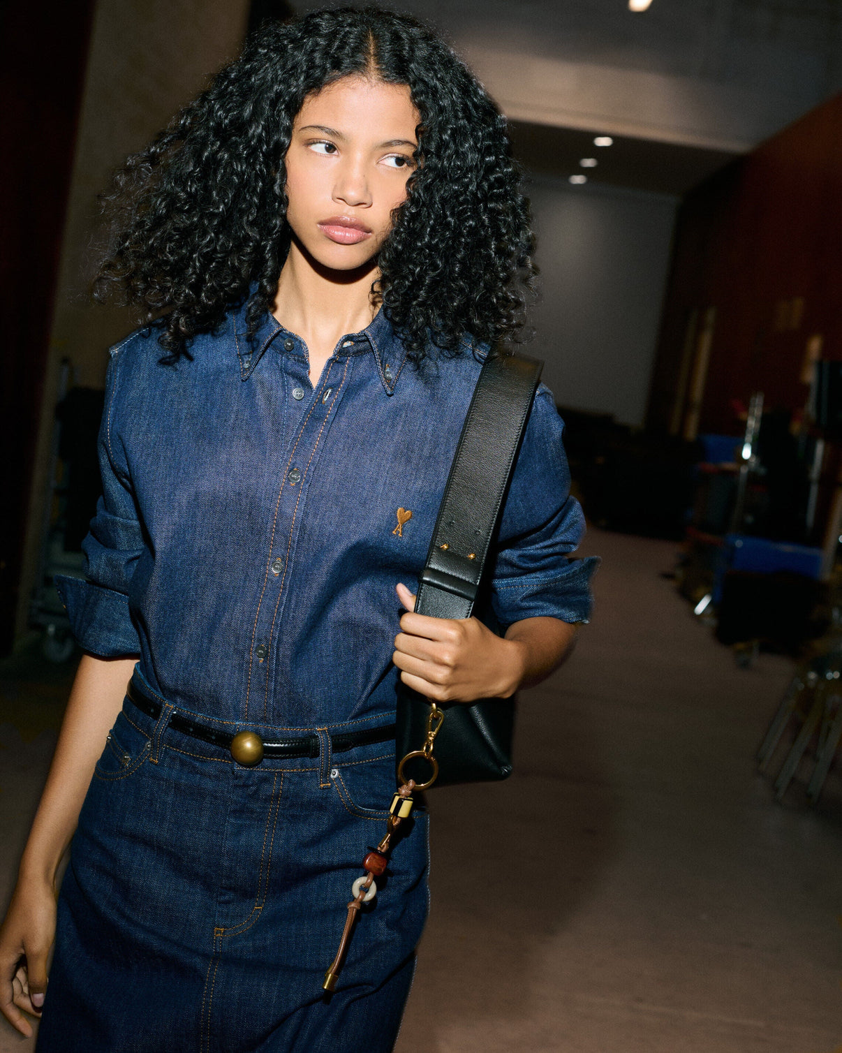 Blue Denim Cotton Shirt