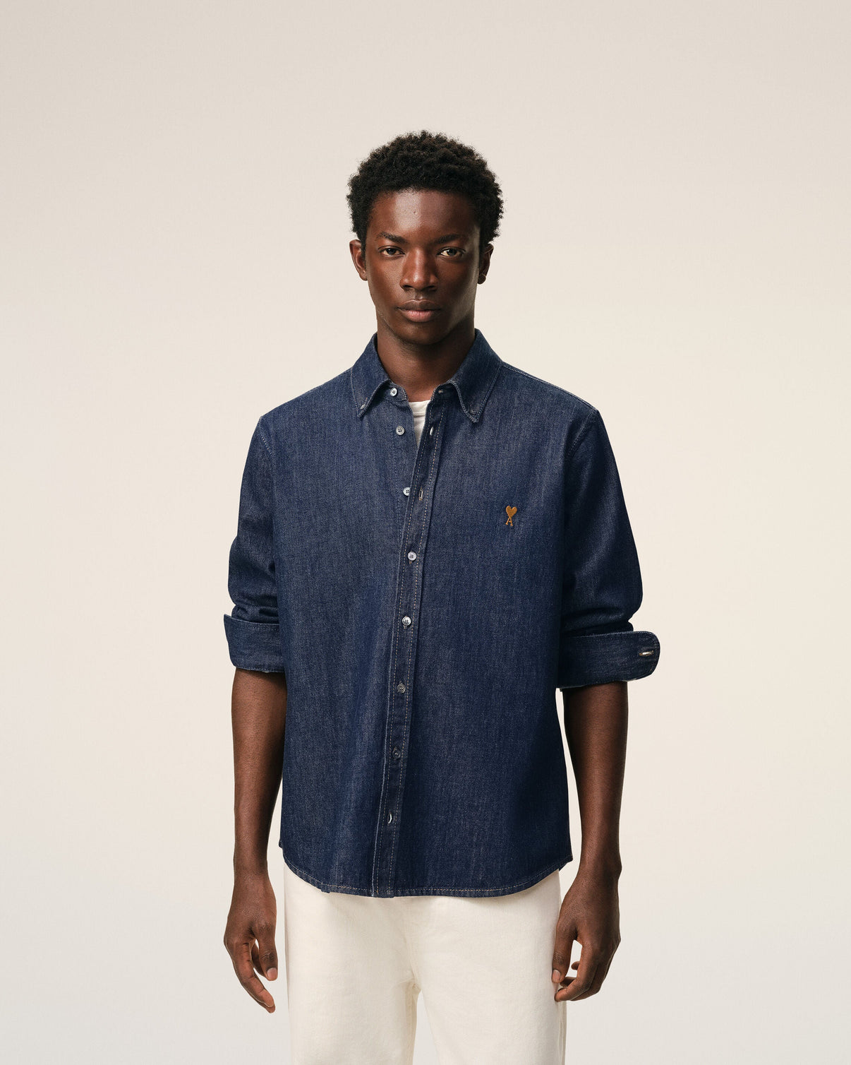 Blue Denim Cotton Shirt