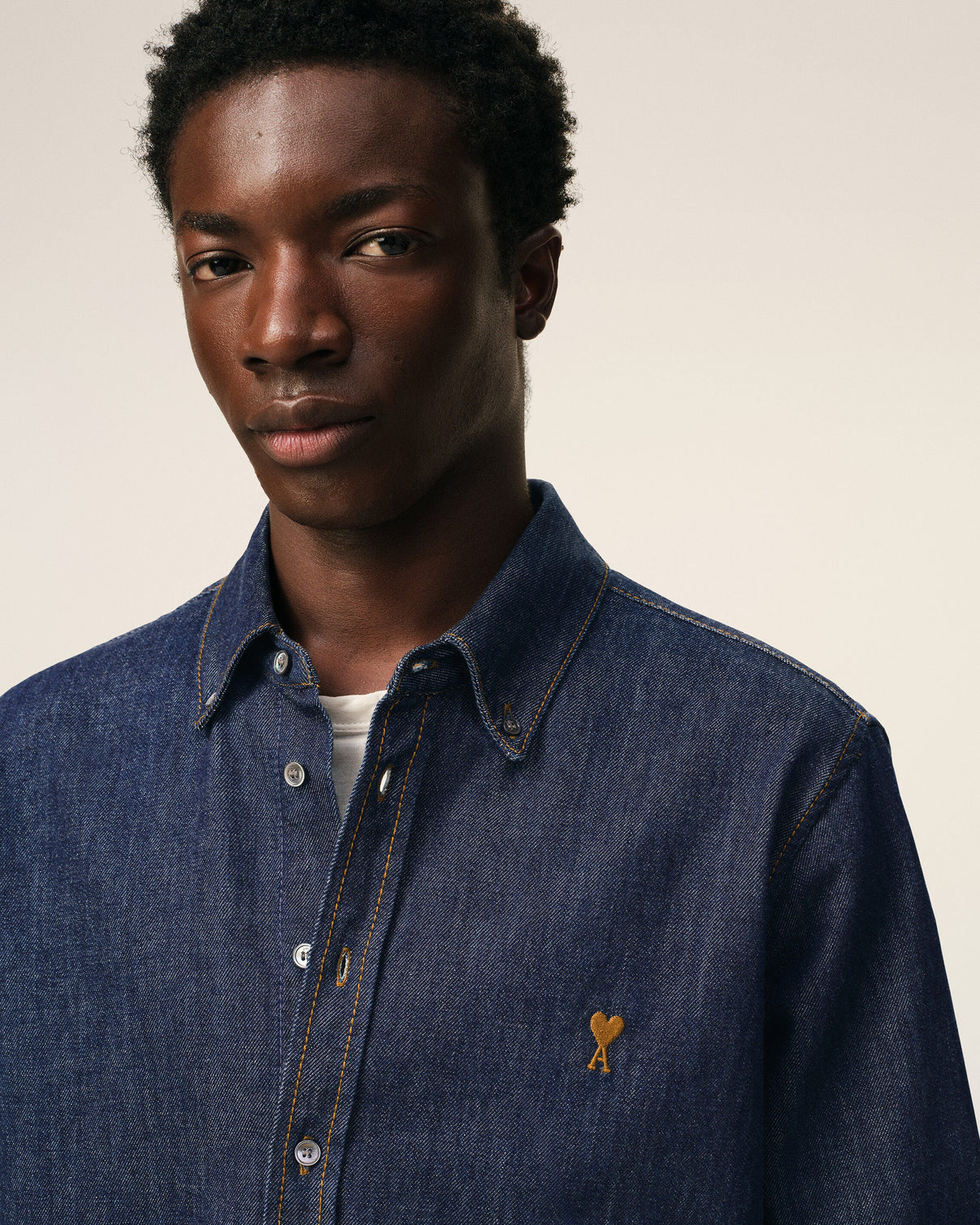 Blue Denim Cotton Shirt