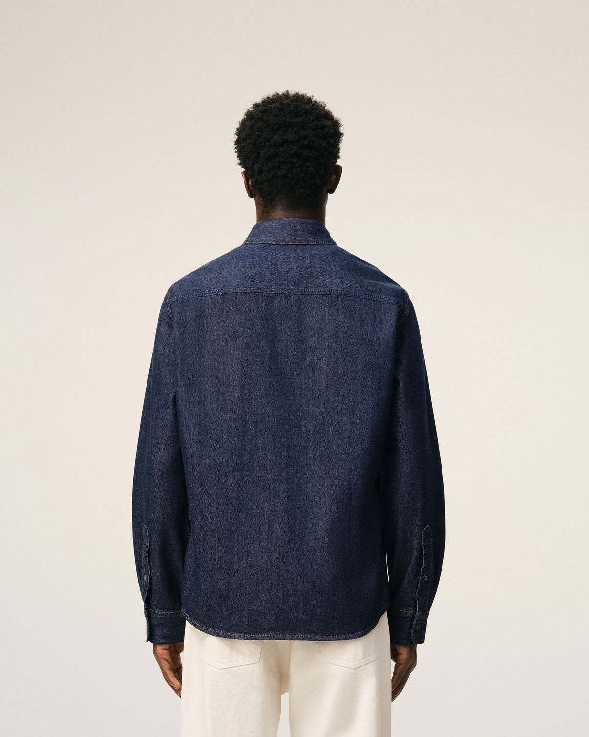 Blue Denim Cotton Shirt