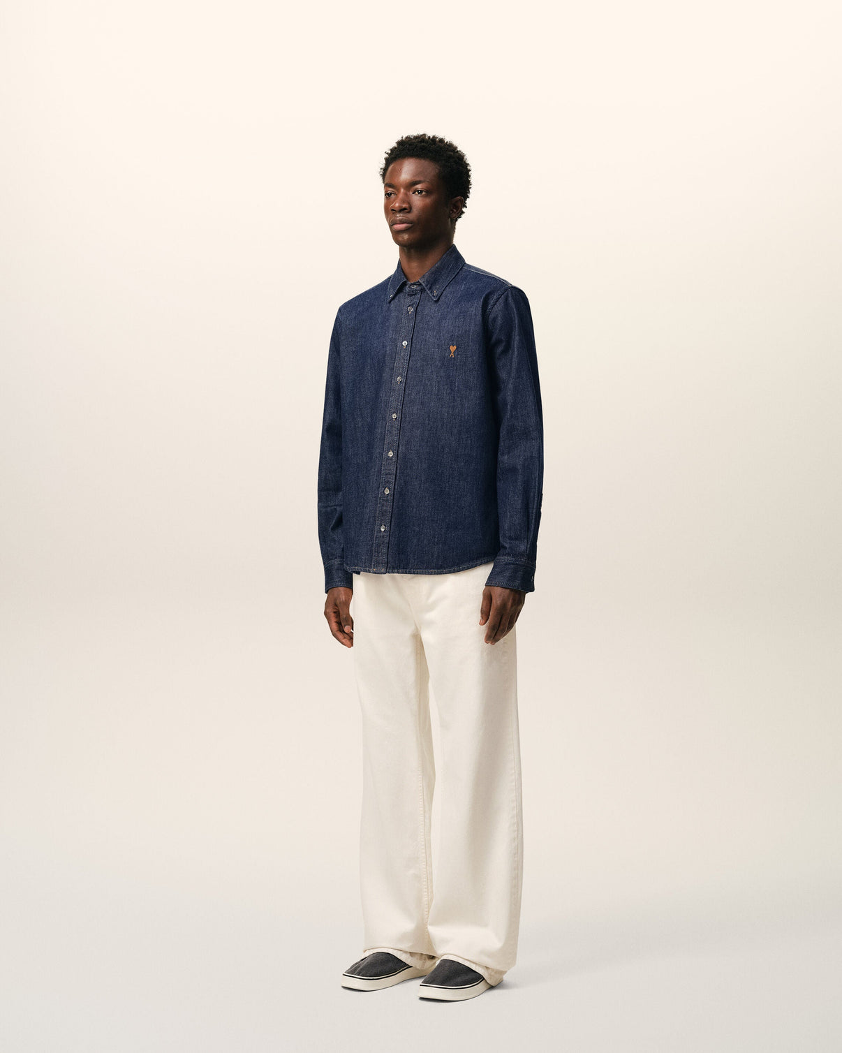 Blue Denim Cotton Shirt