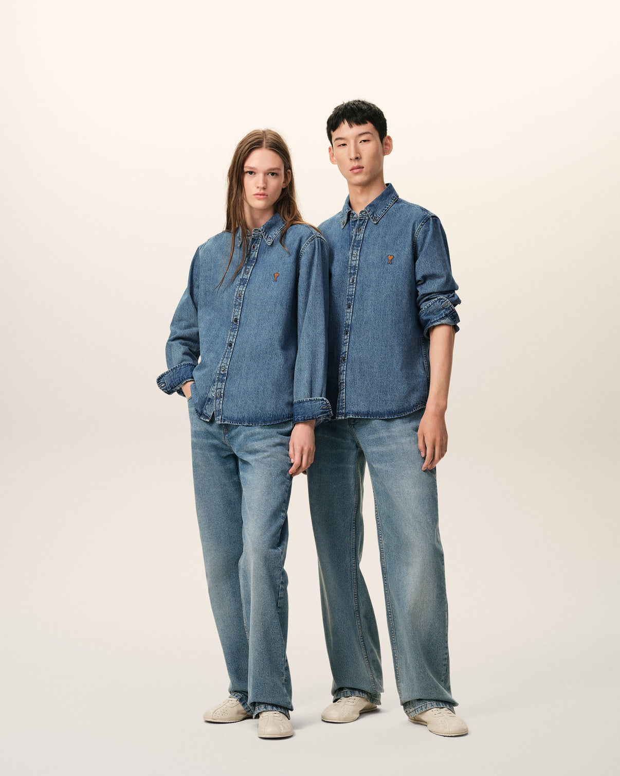 Blue Denim Cotton Shirt