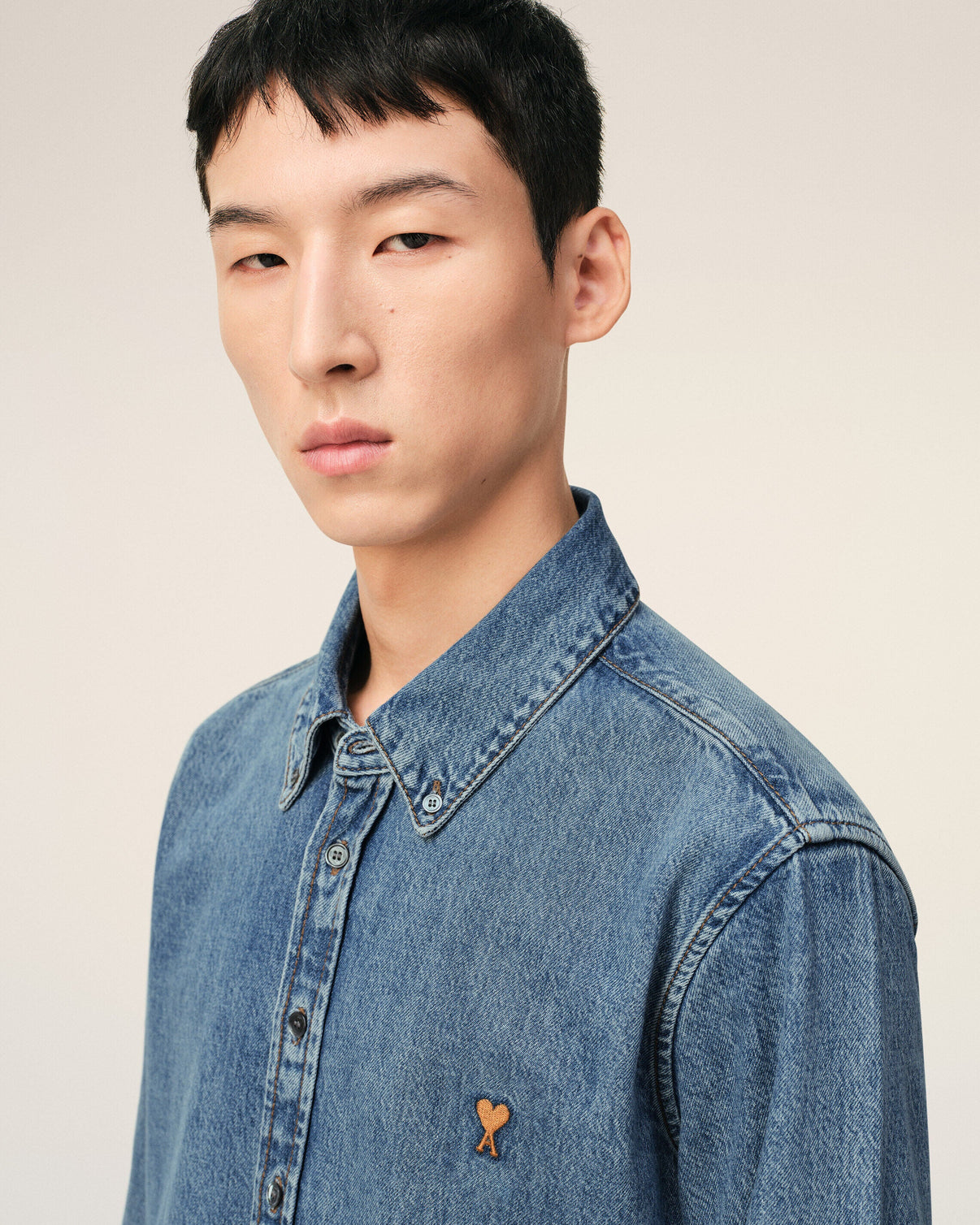 Blue Denim Cotton Shirt