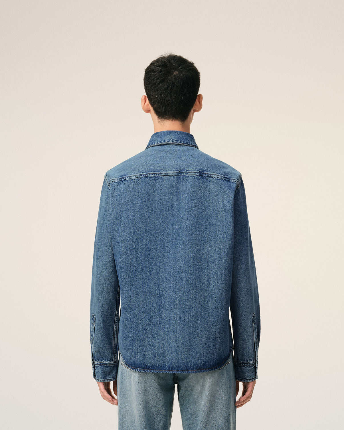 Blue Denim Cotton Shirt