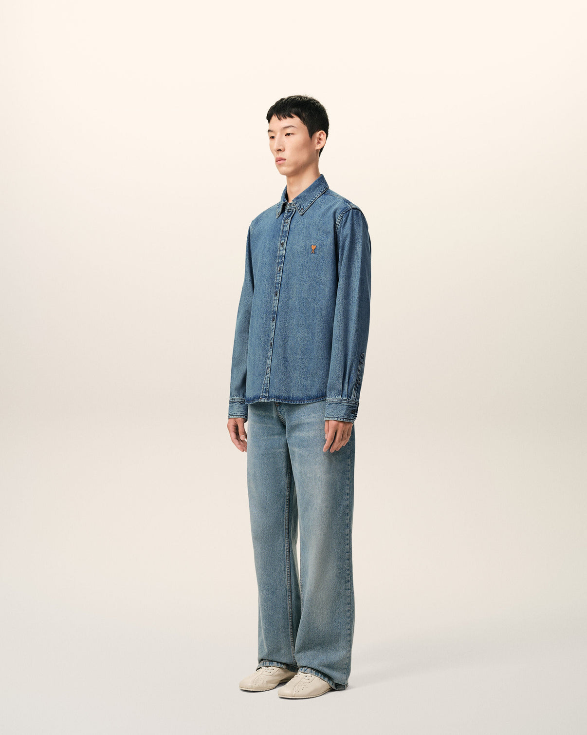 Blue Denim Cotton Shirt