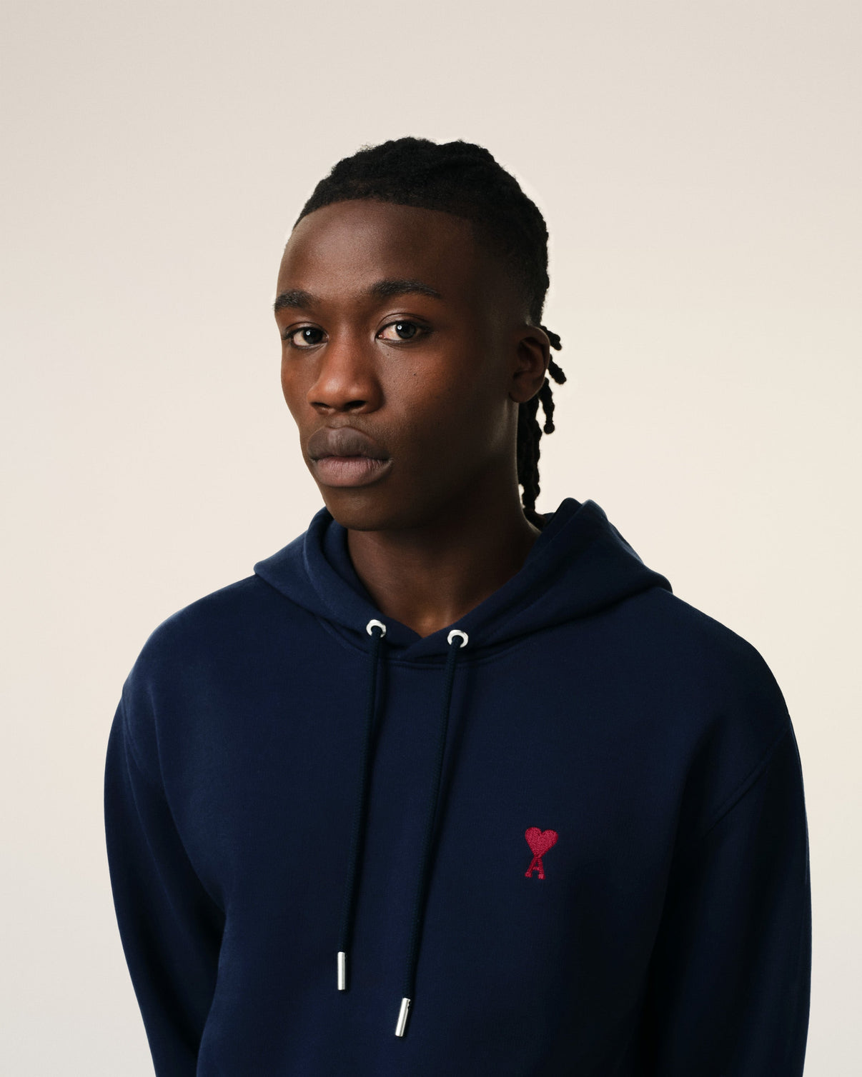 Blue Organic Cotton Hoodie