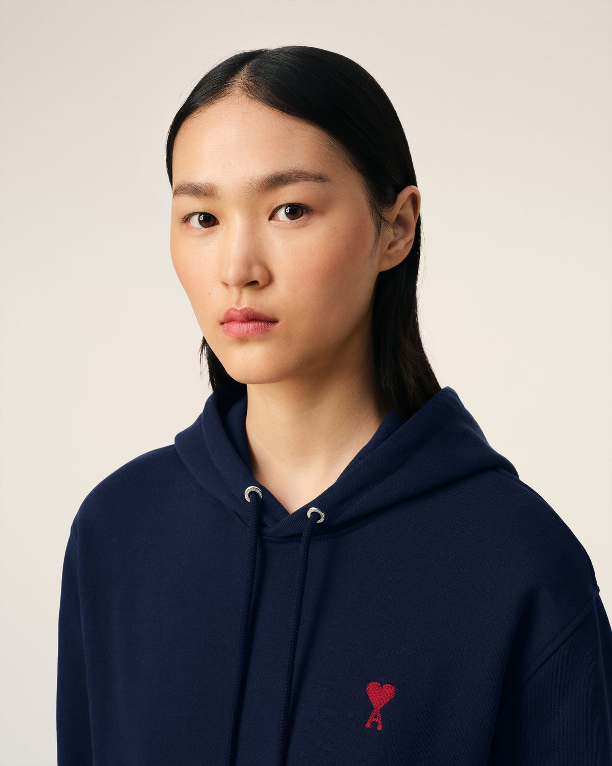 Blue Organic Cotton Hoodie