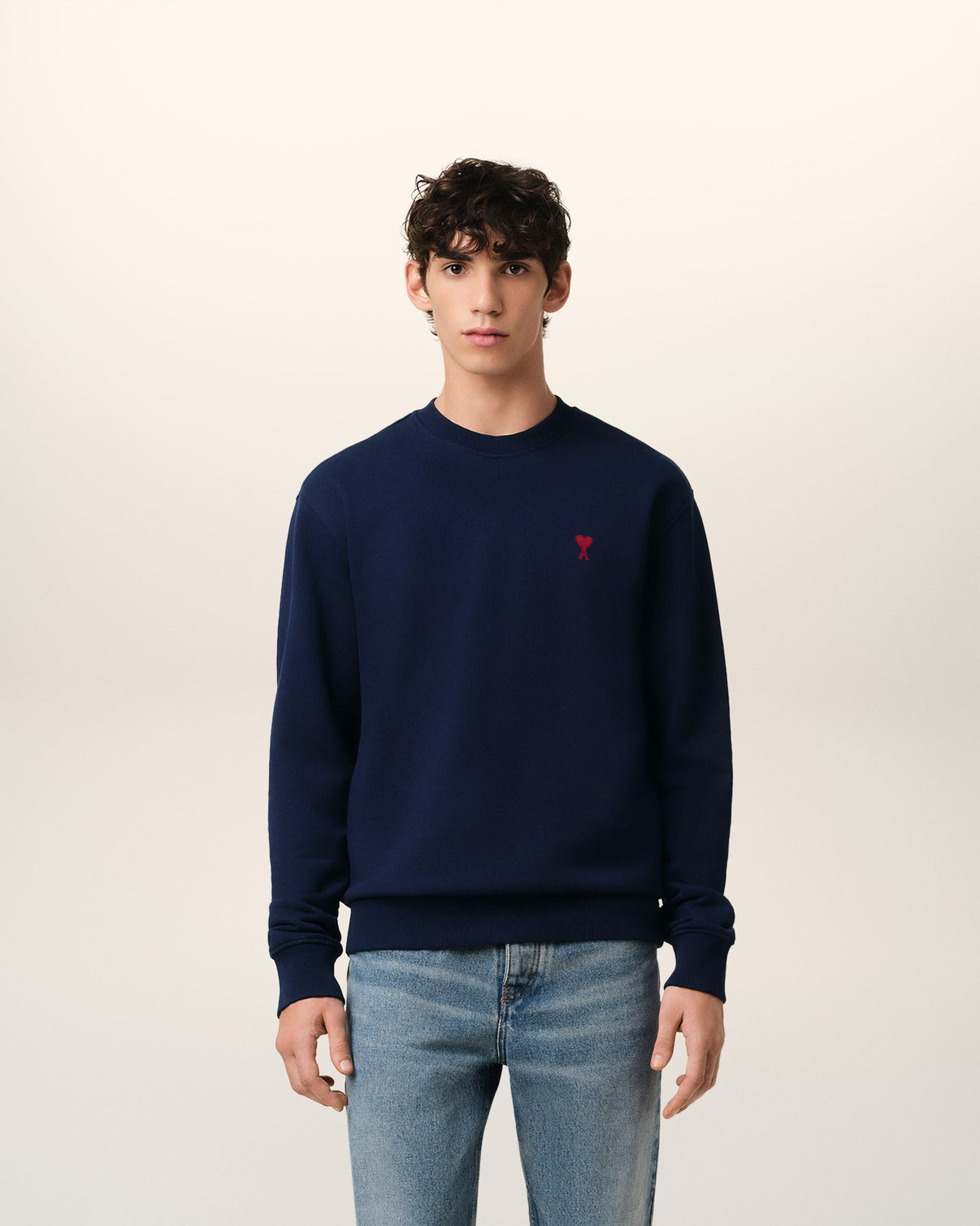 Blue Organic Cotton Sweatshirt