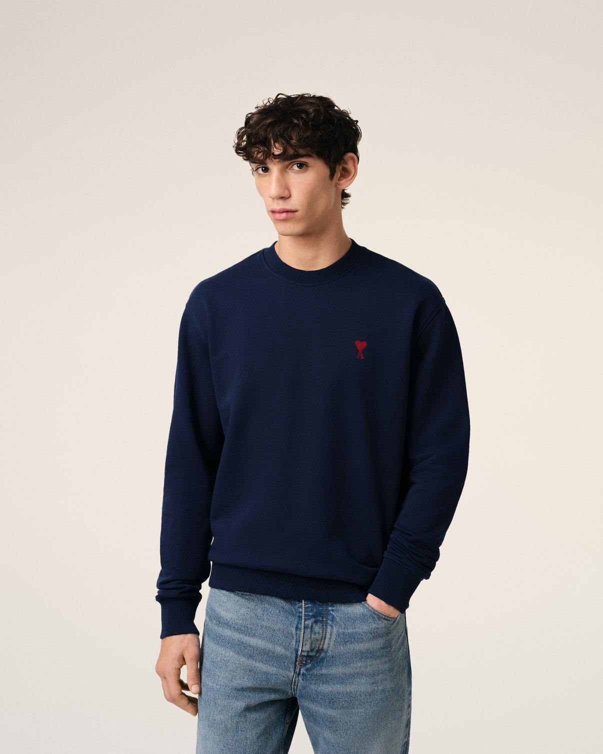 Blue Organic Cotton Sweatshirt