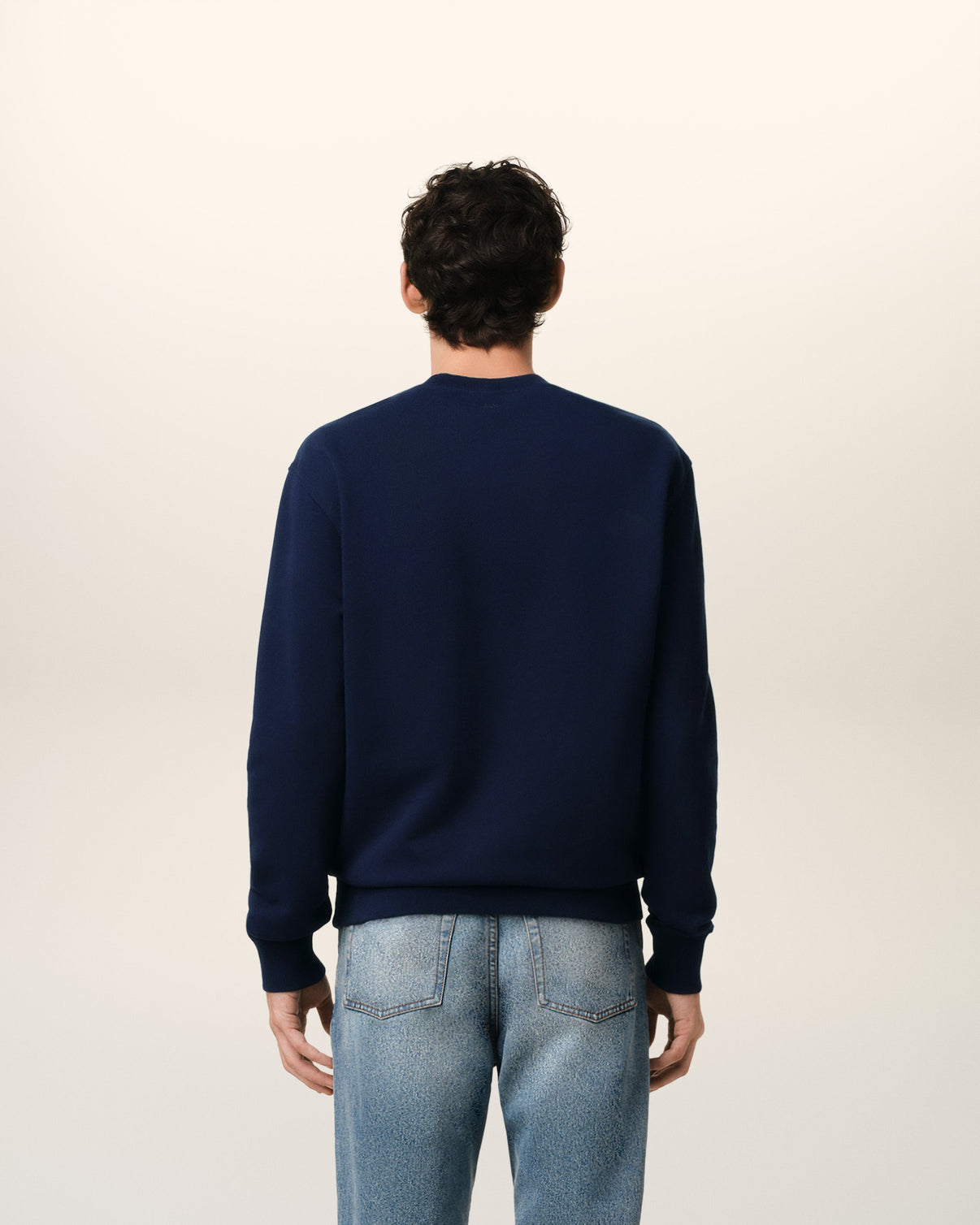 Blue Organic Cotton Sweatshirt